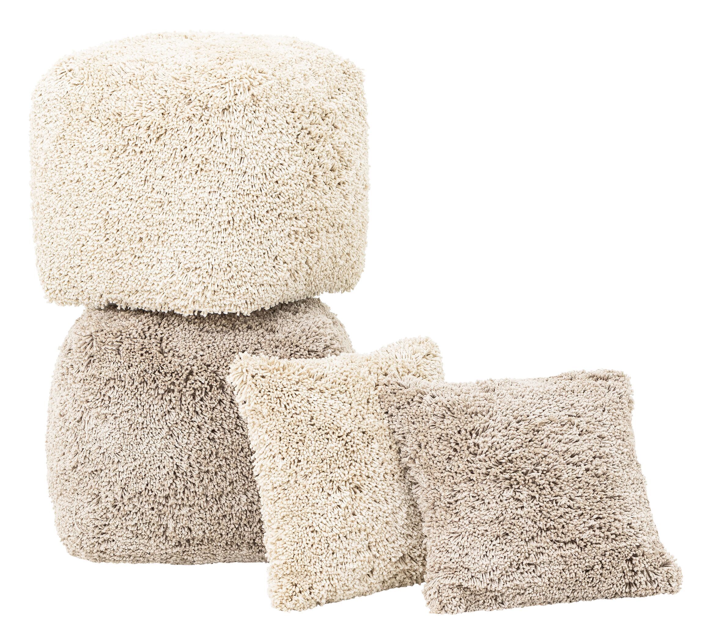 Stijlvolle Must Living poef Celeste – Tijdloos Beige accent voor elk interieur