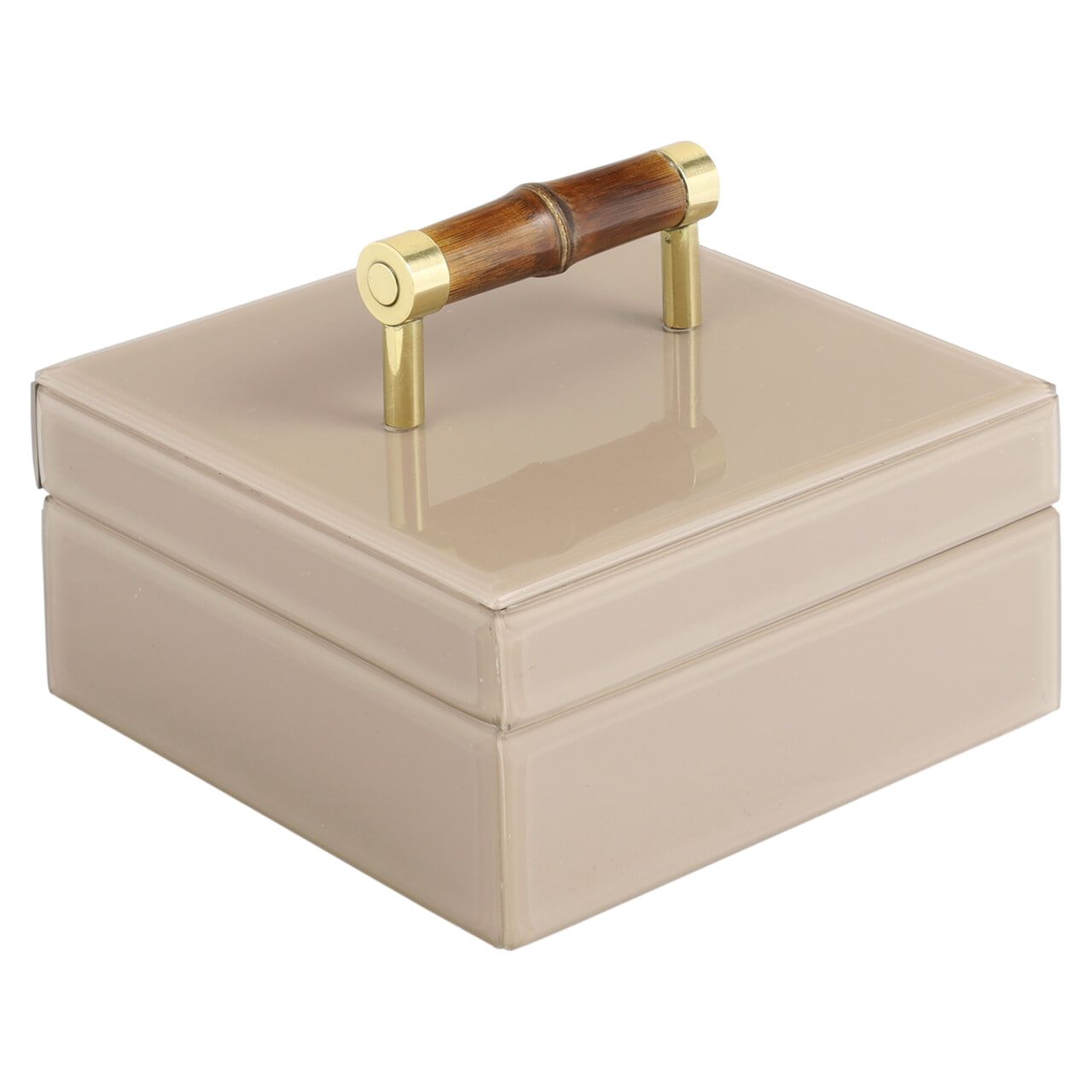 Stijlvolle opbergdoos Jett van Richmond – Beige, 16 cm