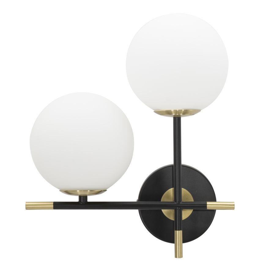 Stijlvolle wandlamp Darky dubbel – moderne verlichting voor elke muur