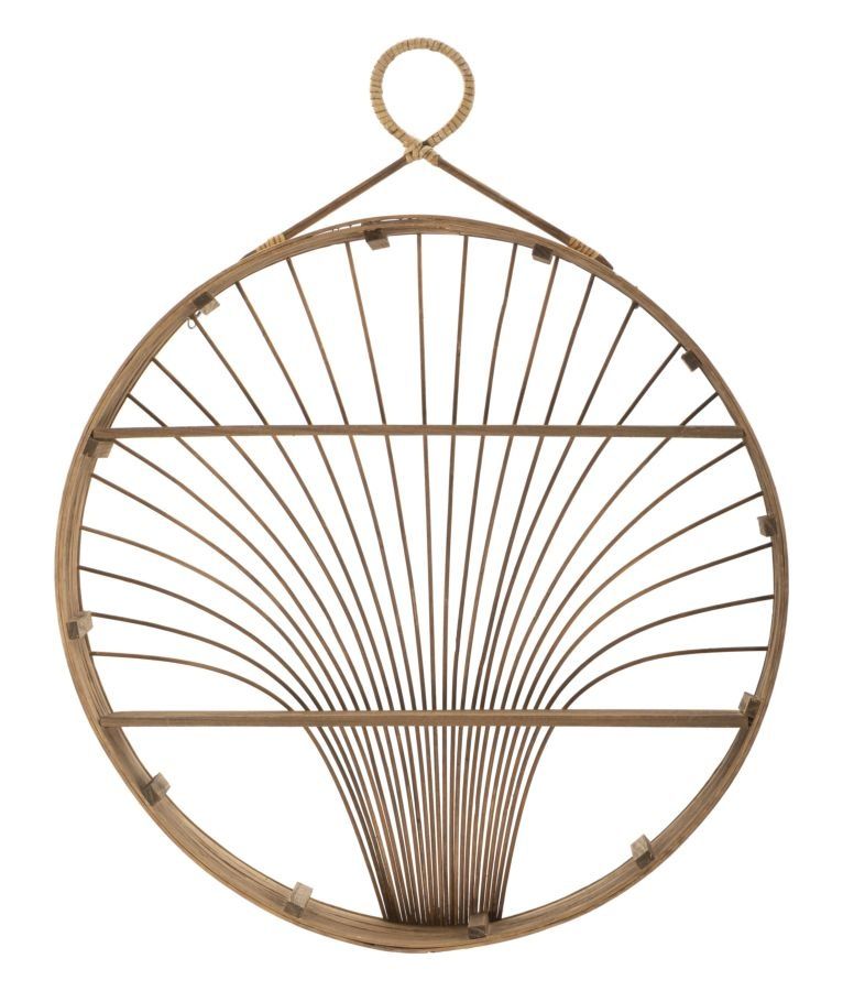 Stijlvolle Wandplank Fuji van Mauro Ferretti – 60,5 × 10,5 × 76 cm
