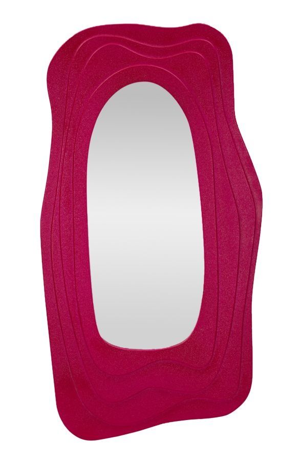 Stijlvolle wandspiegel DAFNE FUXIA – 90 × 165 cm van Mauro Ferretti