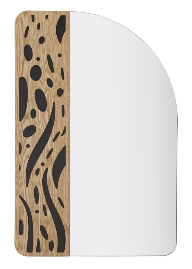Stijlvolle wandspiegel voor bad en stof – 60 × 90 cm van Mauro Ferretti