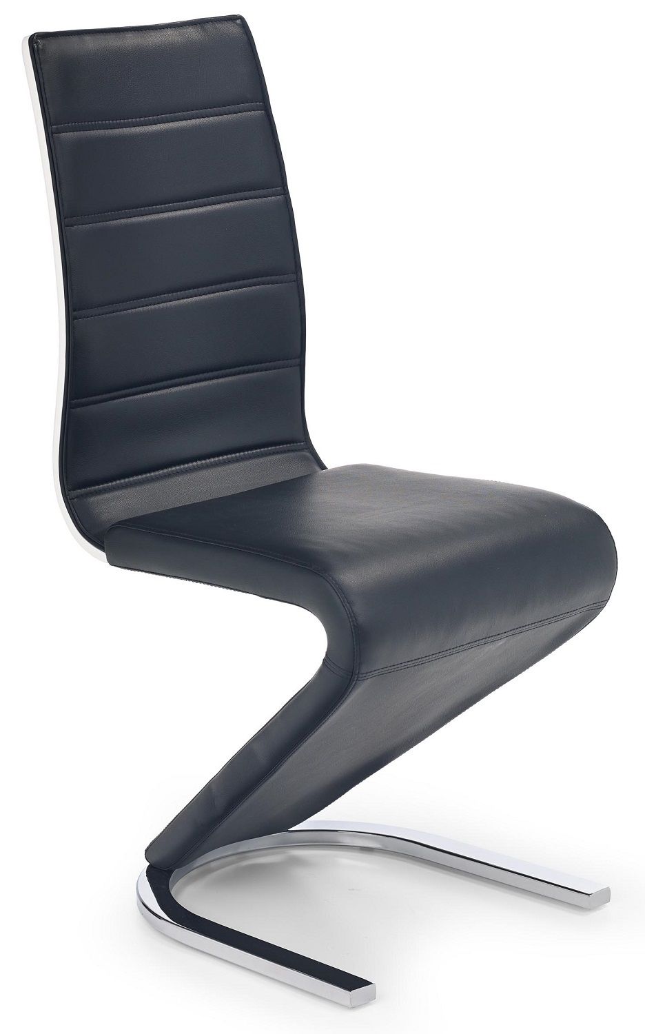 Stijlvolle zwarte eetkamerstoel Boya – modern design en comfort