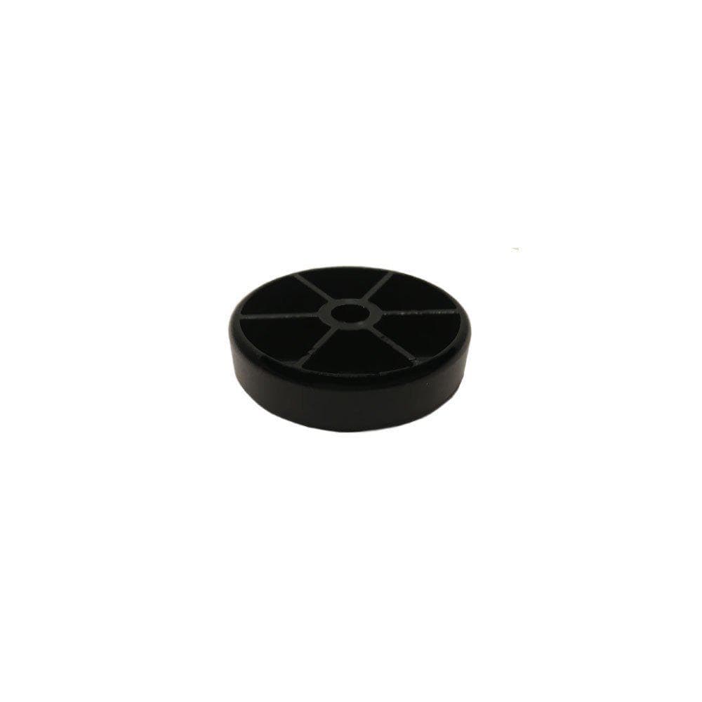 Stijlvolle Zwarte Kunststof Glijders Ø 4 cm – Set van 4