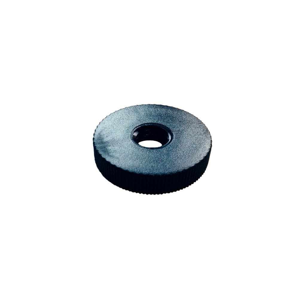 Stijlvolle zwarte kunststof steldoppen Ø 3 cm – set van 4 (M10)