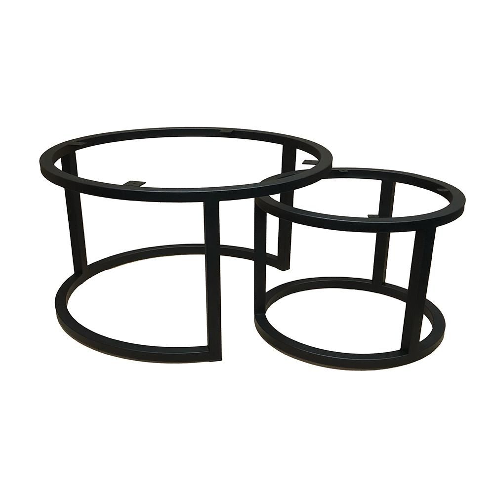 Stijlvolle Zwarte Ronde Meubelpoten van Furniture Legs Europe – Ø 70 cm & Ø 80 cm