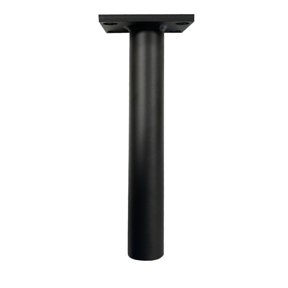 Stijlvolle Zwarte Stalen Meubelpoot – 20 cm Hoog, Ø 4 cm – Furniture Legs Europe