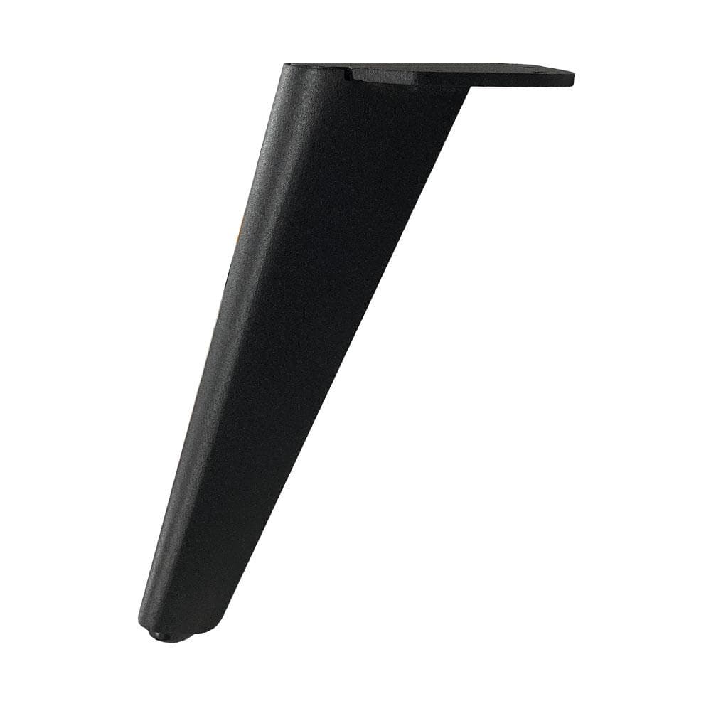 Stijlvolle Zwarte Stalen Meubelpoot – Modern Design, 20 cm Hoog