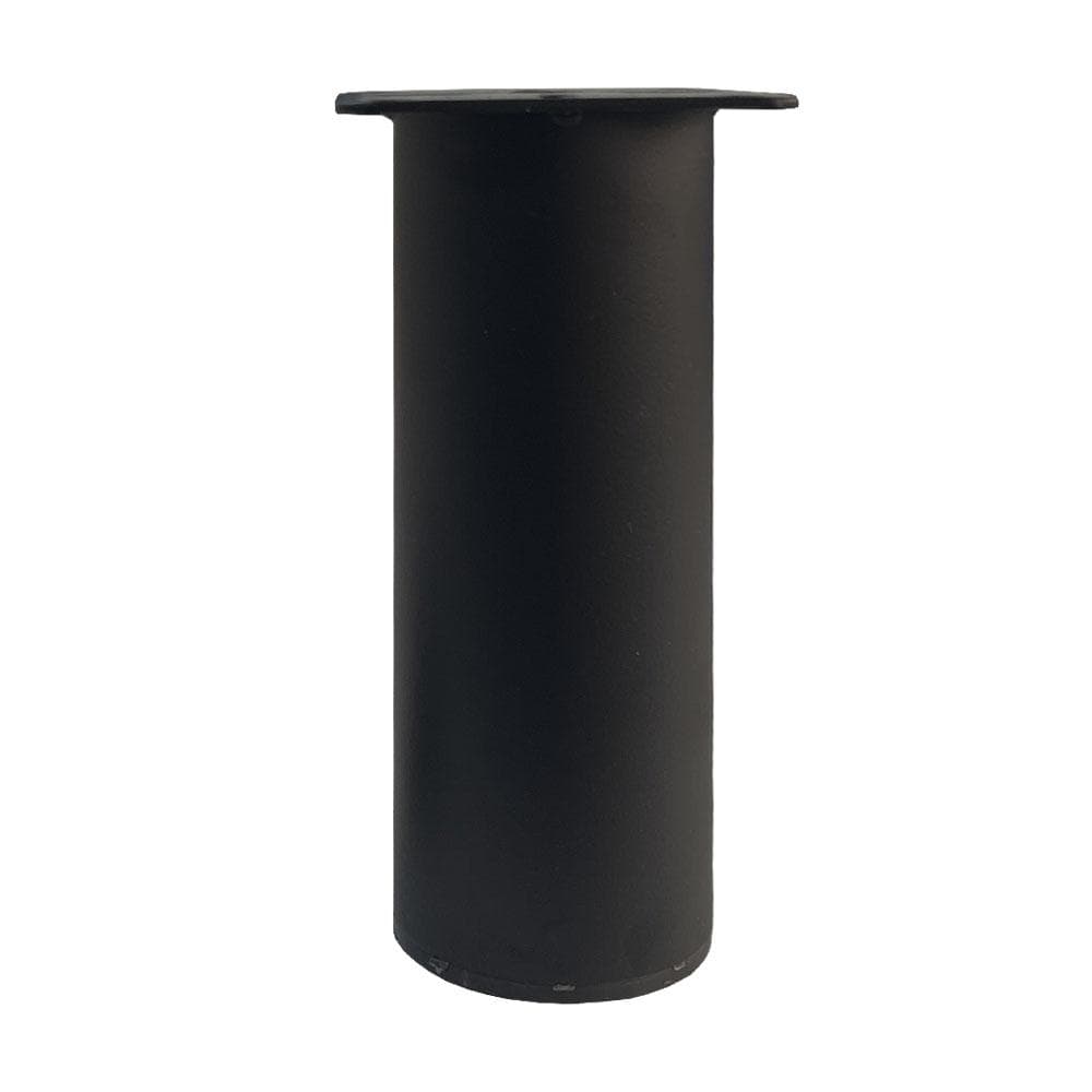 Stijlvolle Zwarte Stalen Meubelpot met Ronde Vorm – 13 cm Hoog, Ø 4 cm