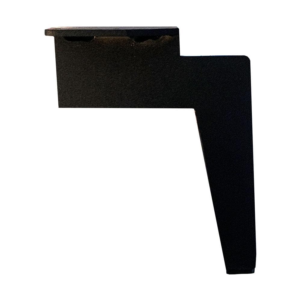 Stijlvolle Zwarte Stalen Meubelpoten – 14×1 cm, 18 cm Hoog – Furniture Legs Europe