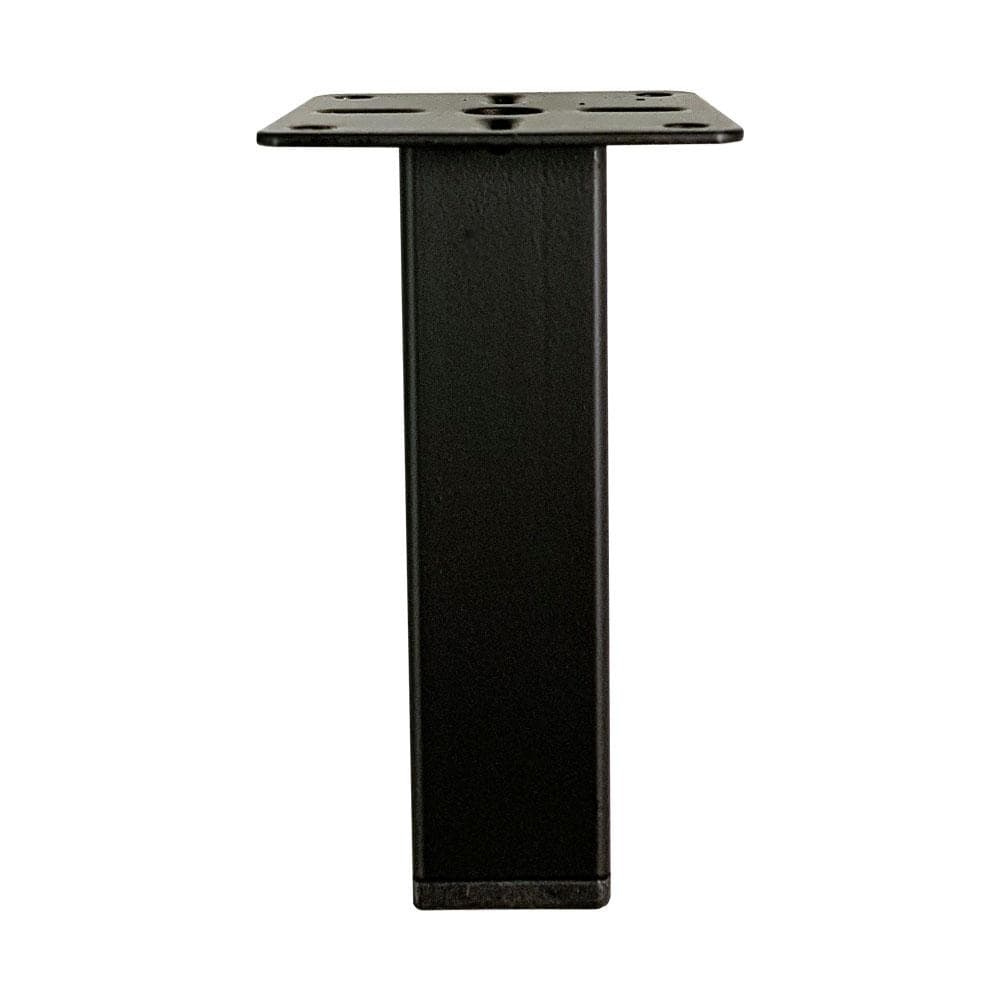 Stijlvolle Zwarte Stalen Meubelpoten – 2,5 × 2,5 cm, 10 cm Hoog – Furniture Legs Europe