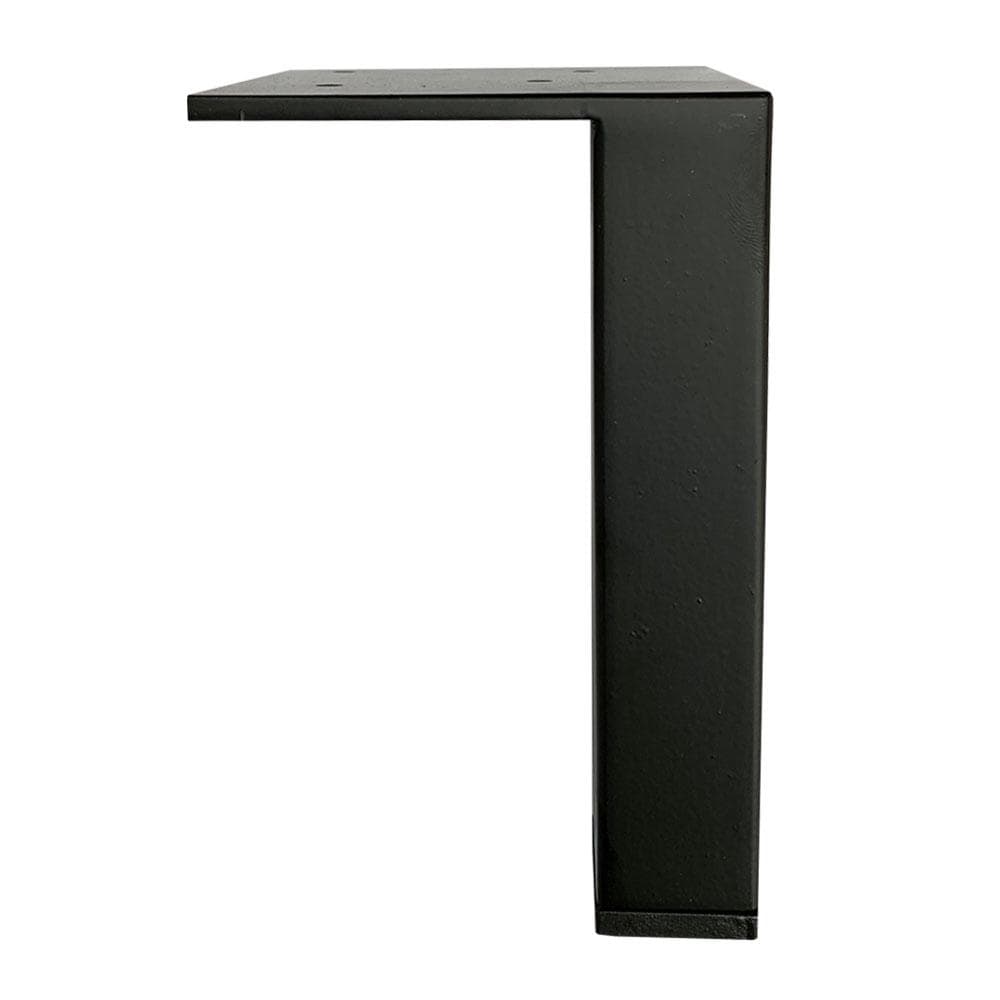 Stijlvolle Zwarte Stalen Meubelpotten – 3×3 cm, 17 cm Hoog
