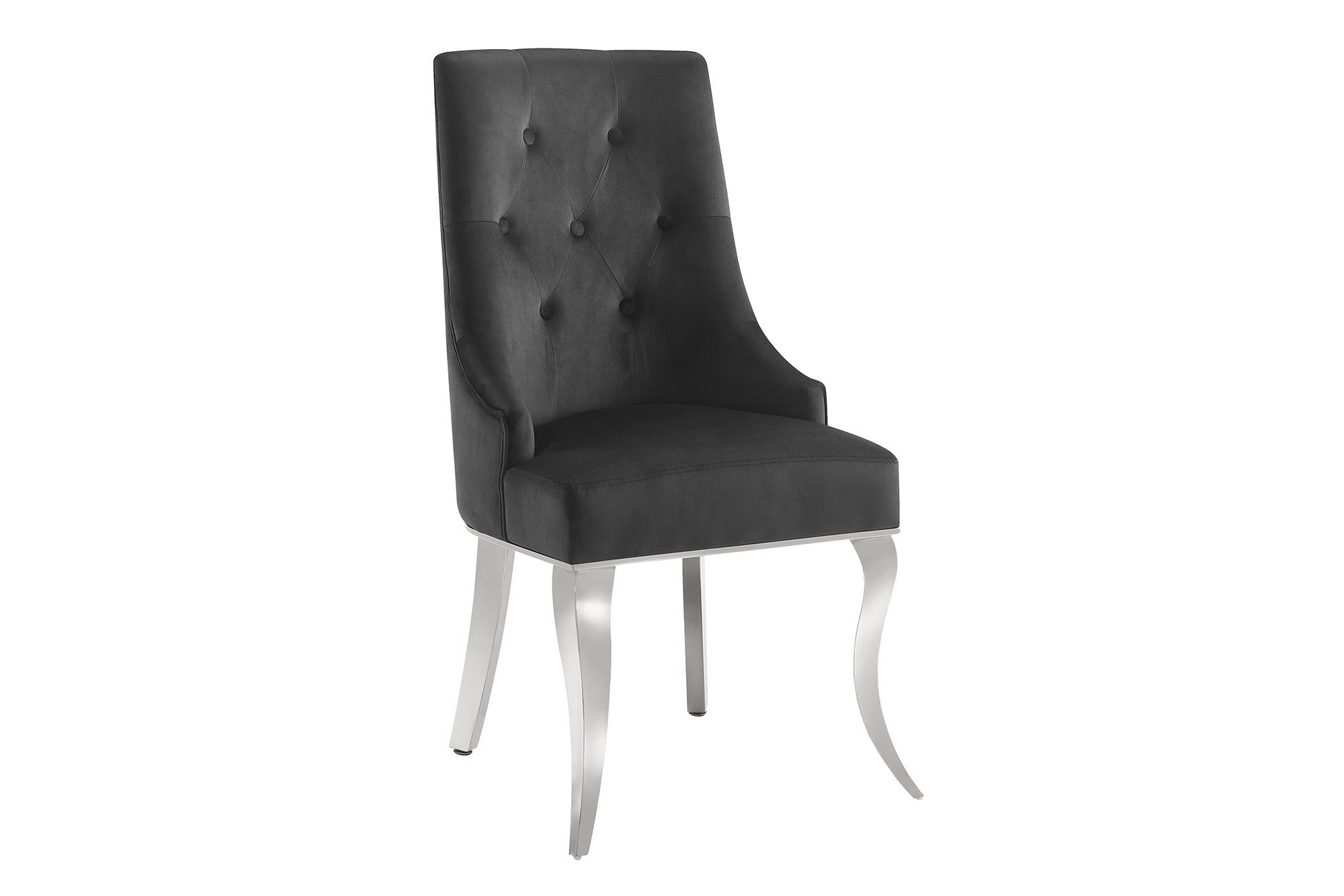 Stoel Modern Barok – Luxe leescomfort met leeuwenkopgreep en roestvrijstalen poten