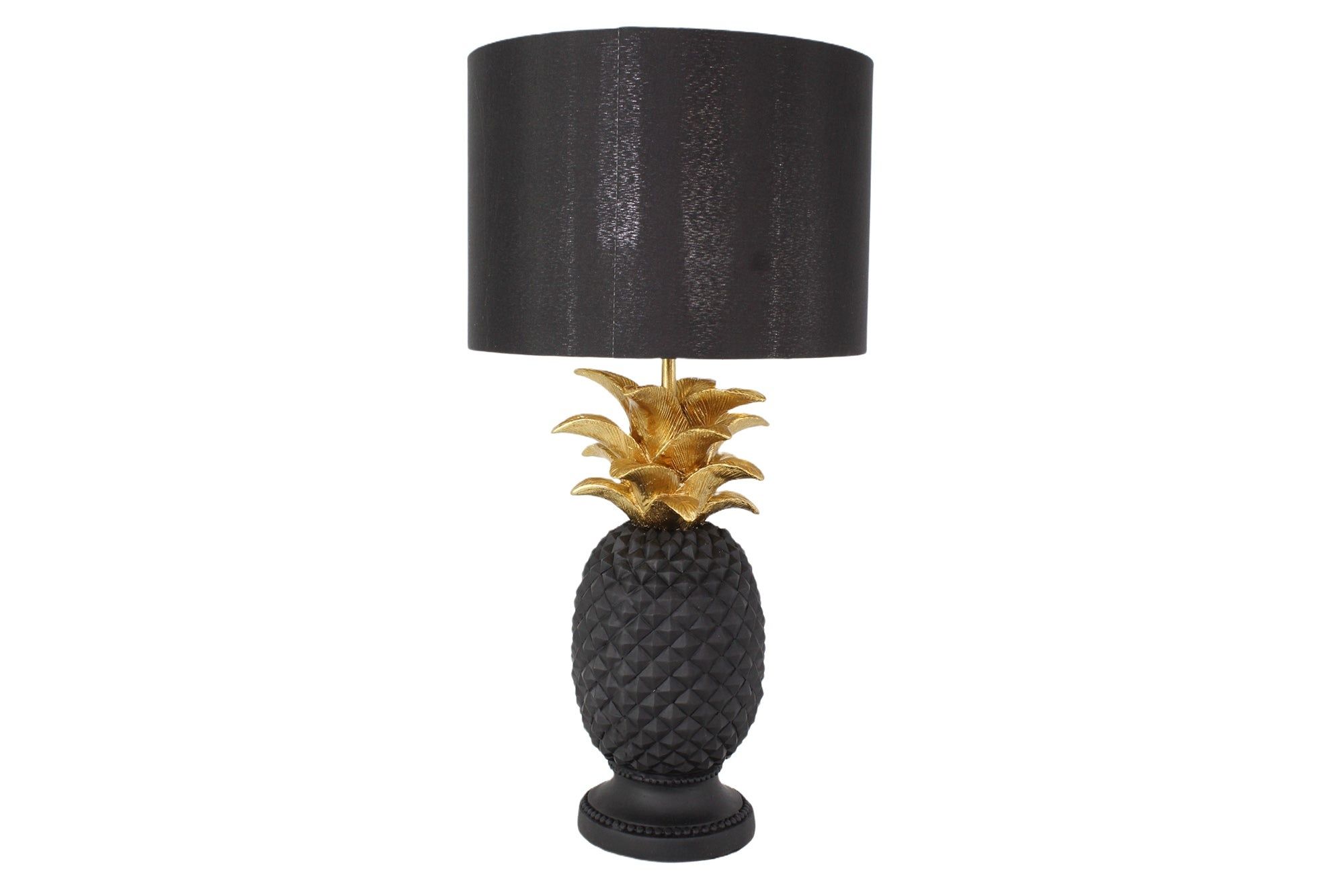 Tafellamp Pineapple 50 cm – Zwart & Goud, stijlvol en tijdloos