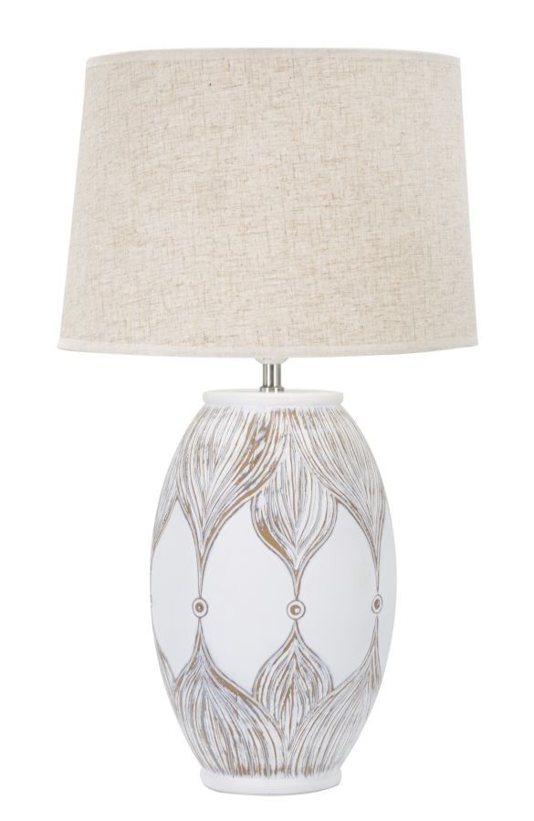 Tafellamp Polyresin Ovaal Atené – Elegante verlichting van Mauro Ferretti