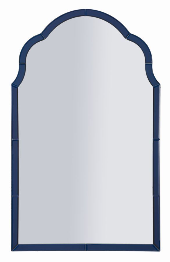 TANGER Blauwe Wandspiegel – Elegante reflectie voor elke kamer