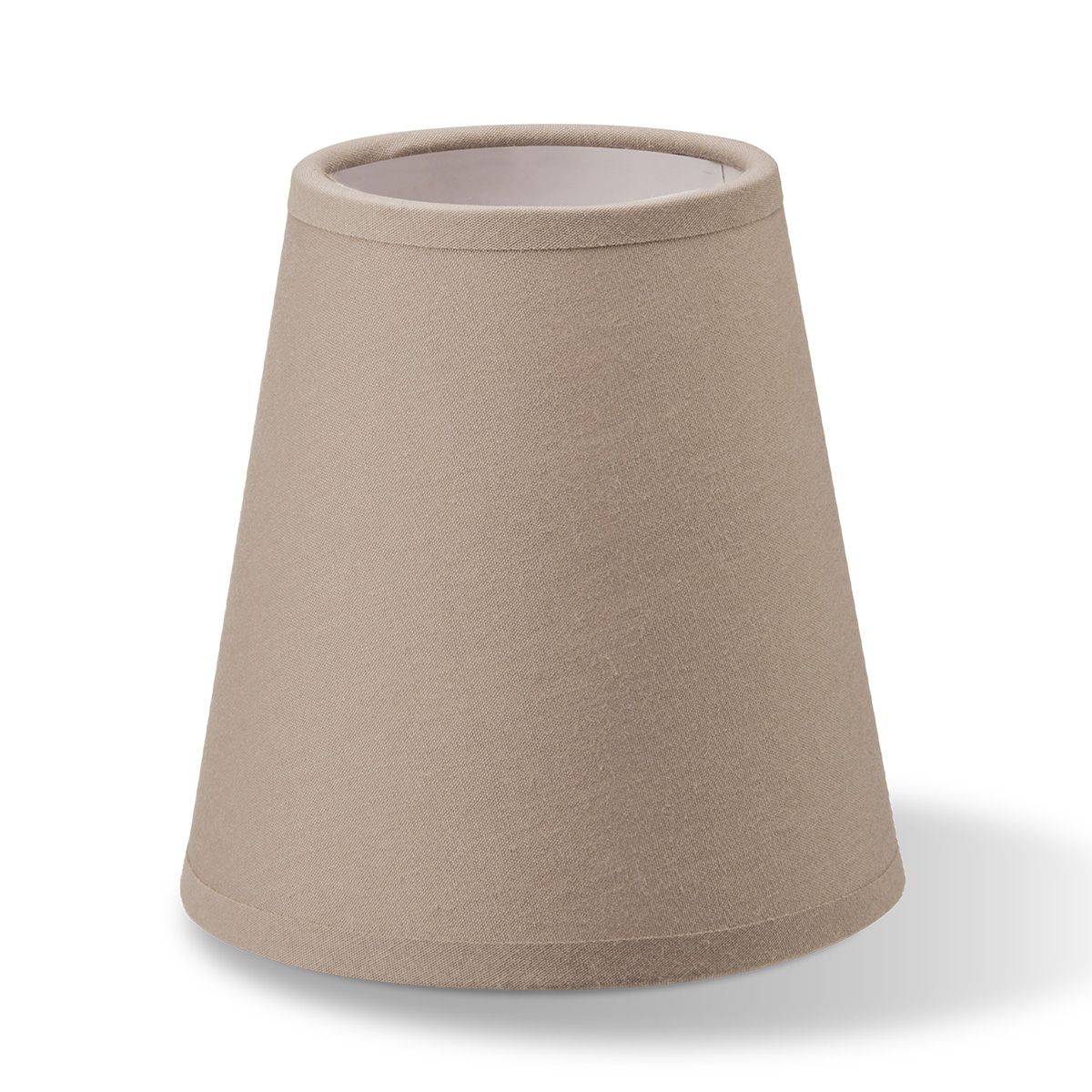 Taupe Klemkap Clip Largo 11 cm – Stijlvolle Lampenkap van Home Sweet Home