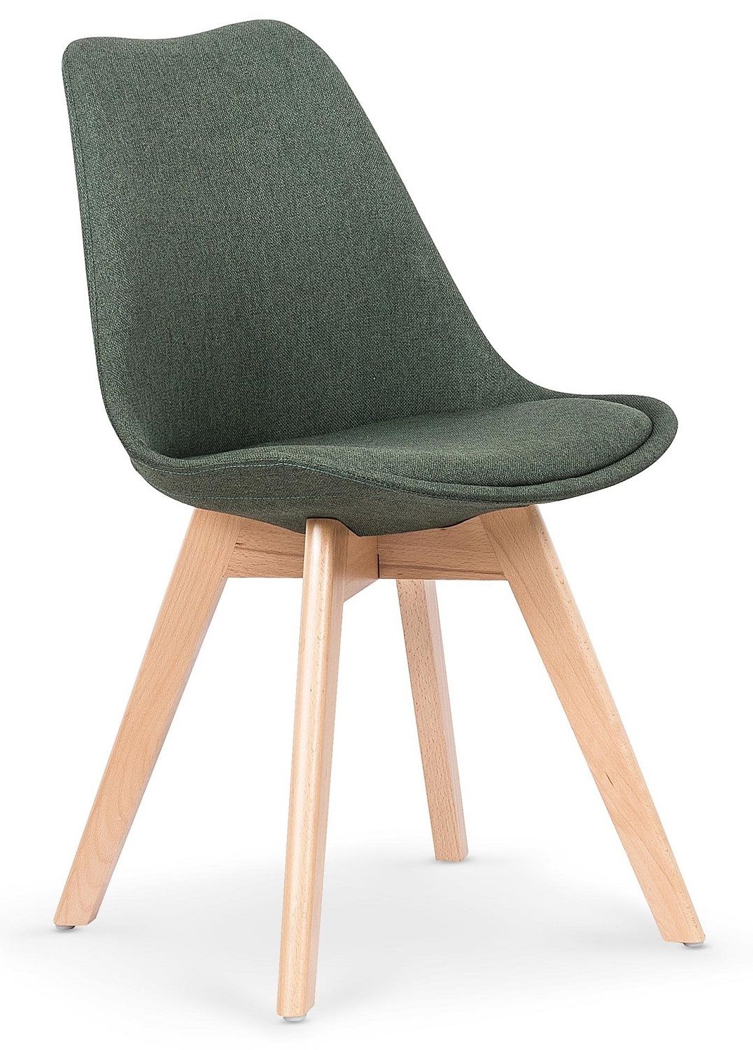 Timur Eetkamerstoel – Groene Elegantie voor een Moderne Tafel