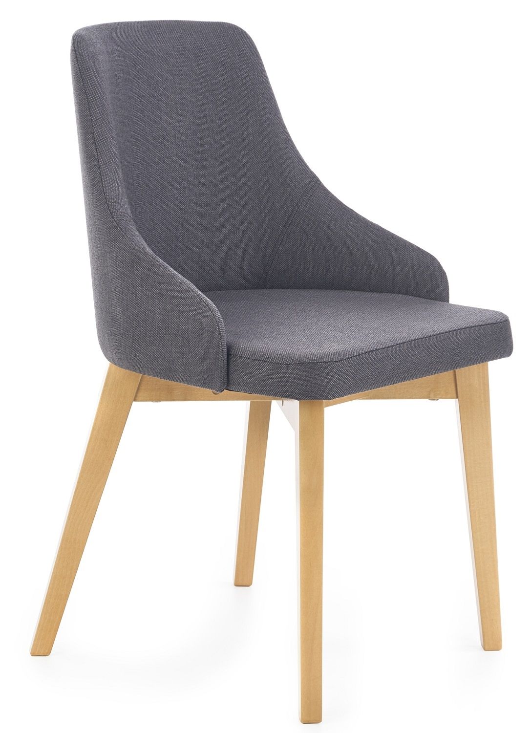 Toledo eetkamerstoel in donkergrijs – elegant comfort voor jouw keuken