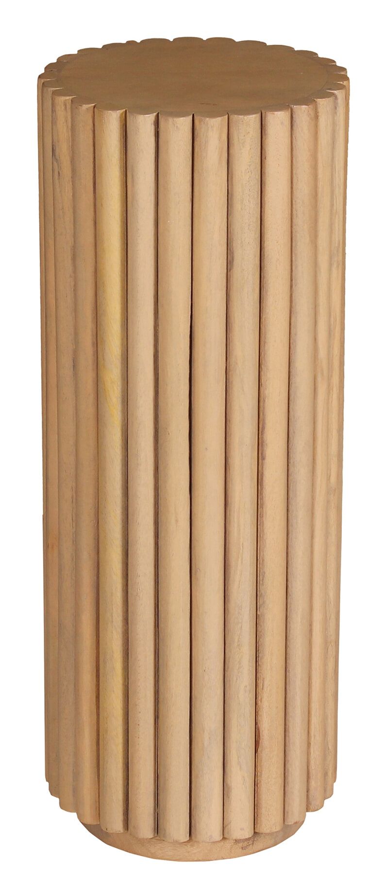 Tom Tailor Loralie Zuil – Elegante mangohouten bijzettafel van 66 cm