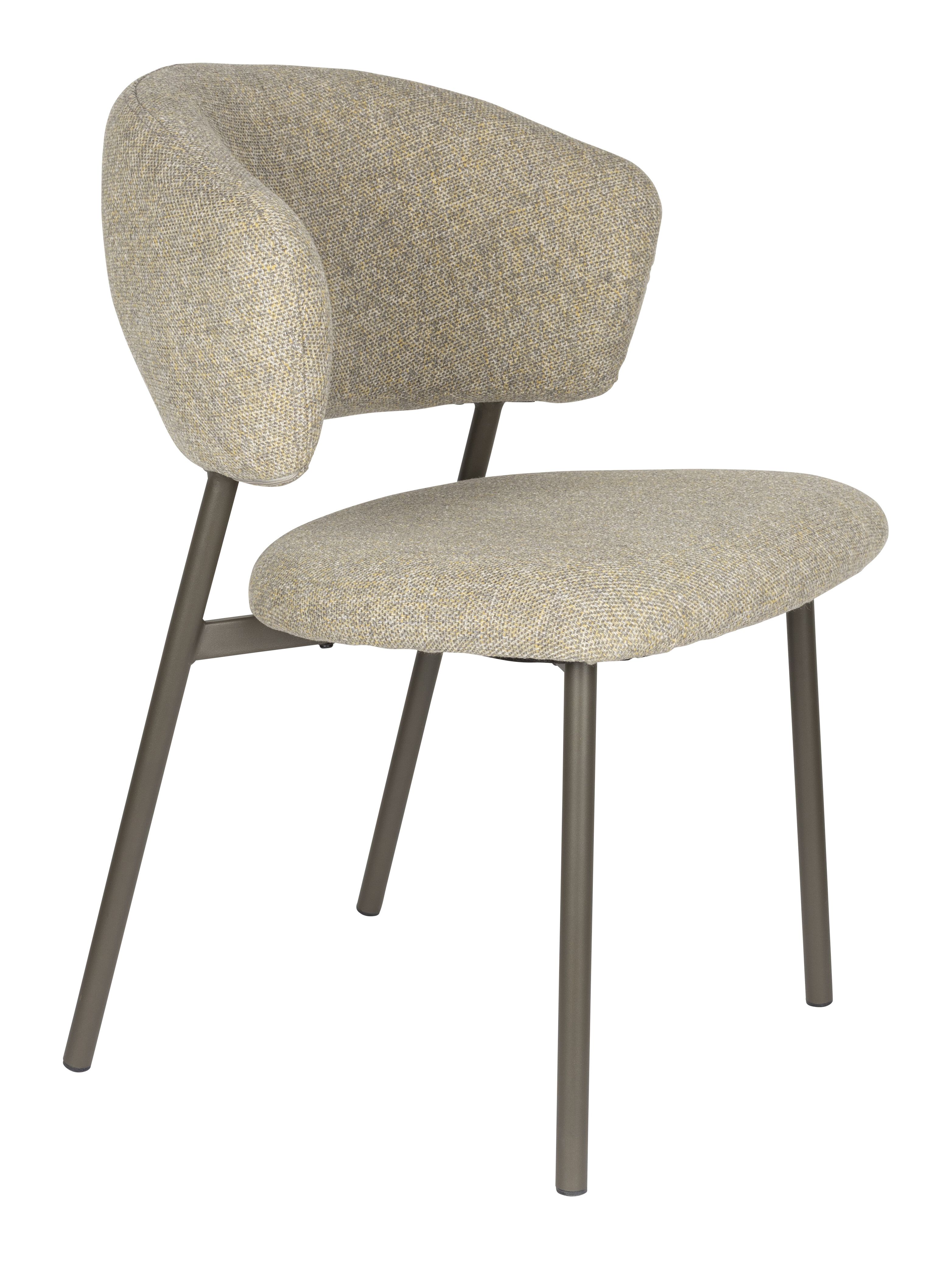 Tor eetkamerstoel van ZILT – stijlvolle groene zitplek voor elk interieur