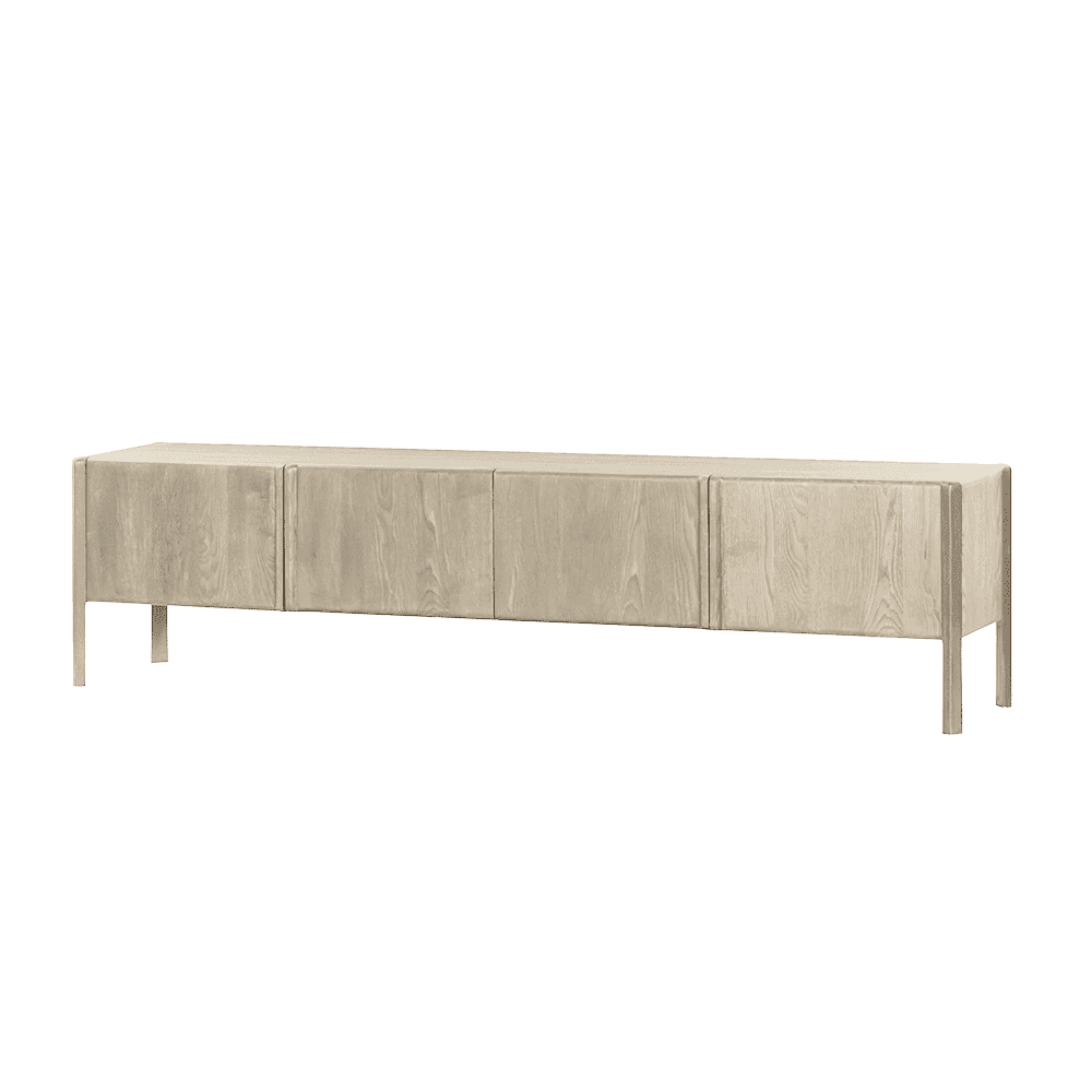 Tower Living Amalfi TV‑meubel 220 cm – Whitewash