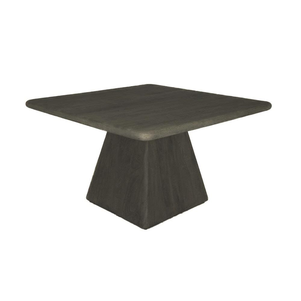 Tower Living Asti Vierkante Eettafel – Warm Mangohout in Olijfbruin, 150 × 150 cm