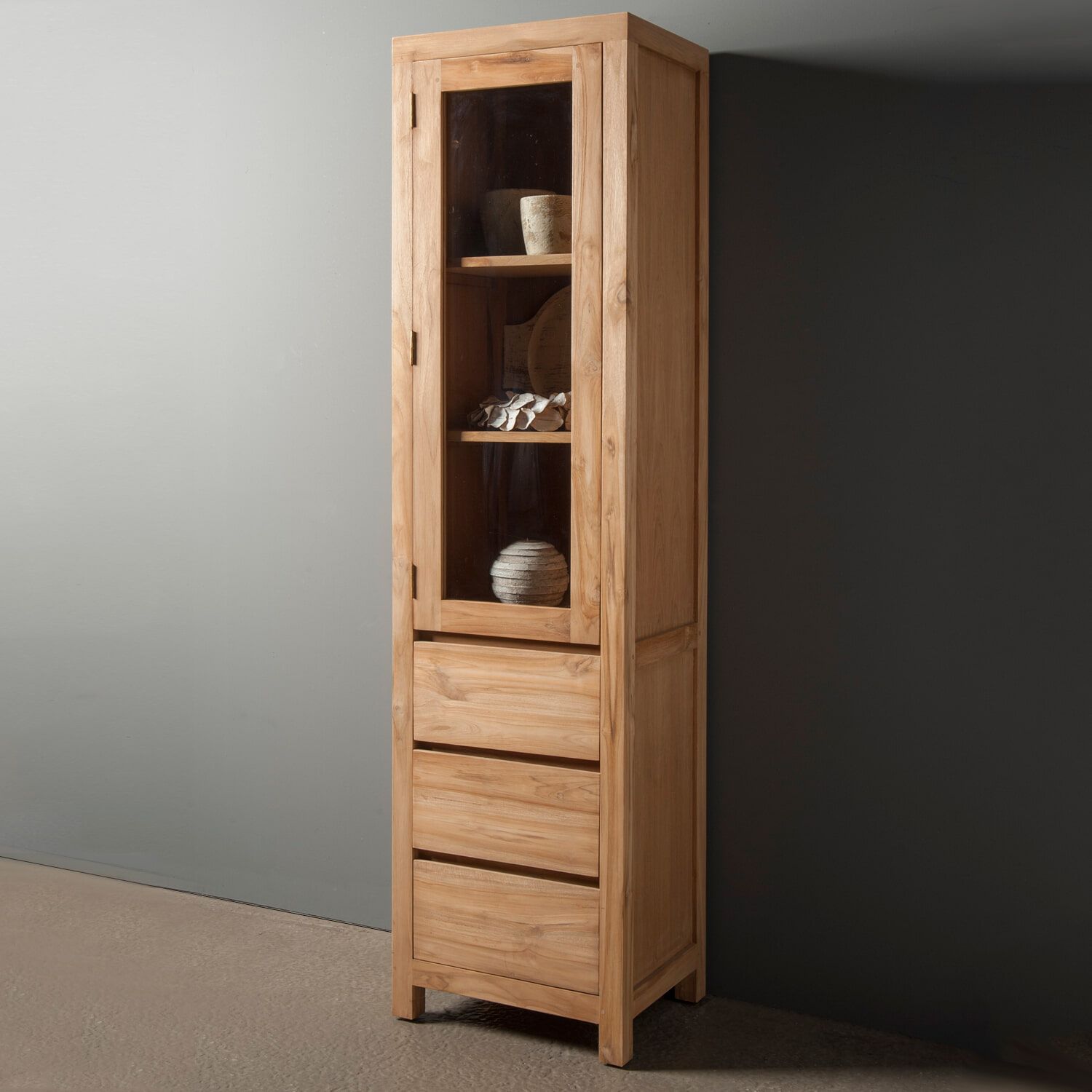 Tower Living buffetkast Corona Teak – natuurlijke charme voor elke eetkamer