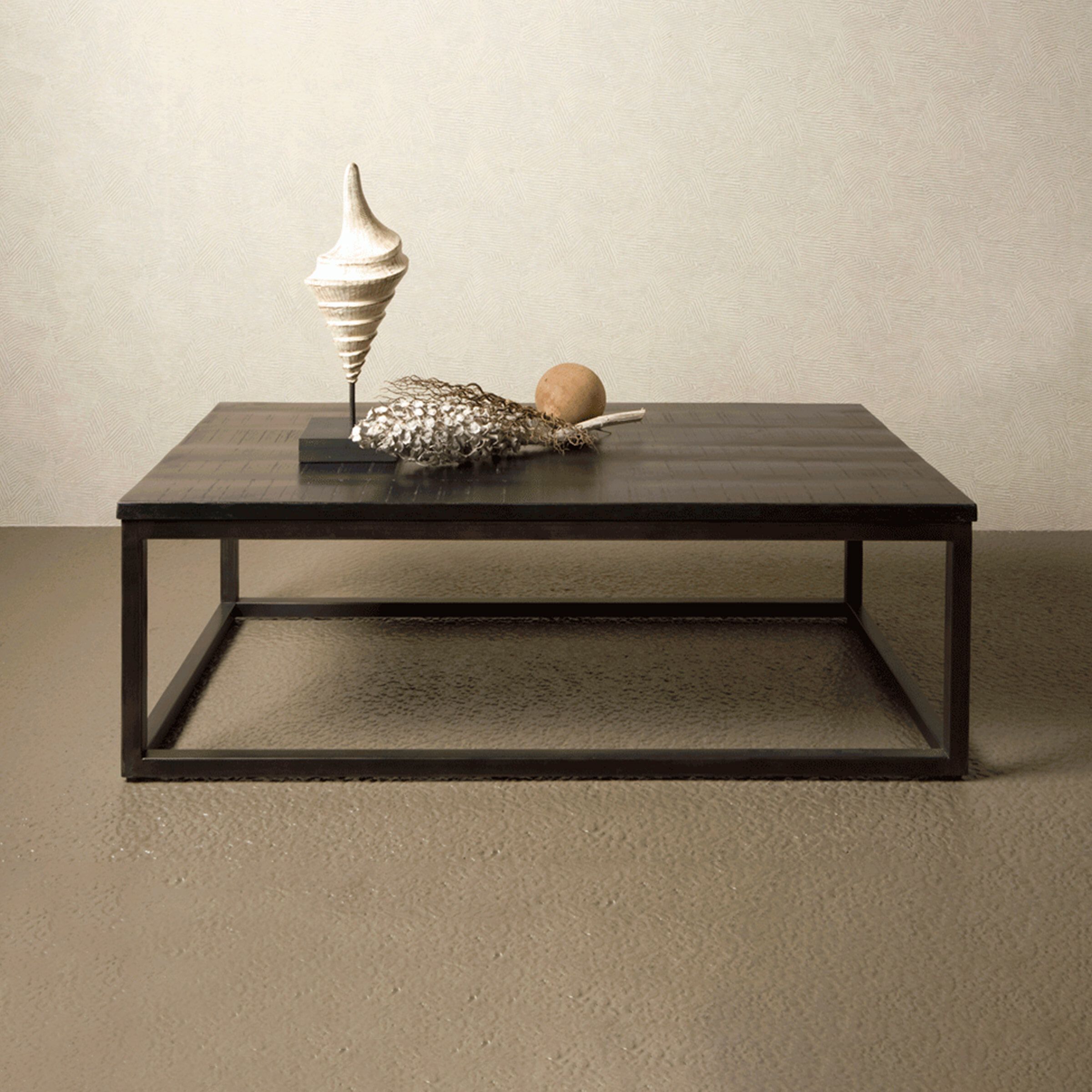 Tower Living Salontafel Paterno – Strakke Zwarte Elegantie voor Elke Woonkamer