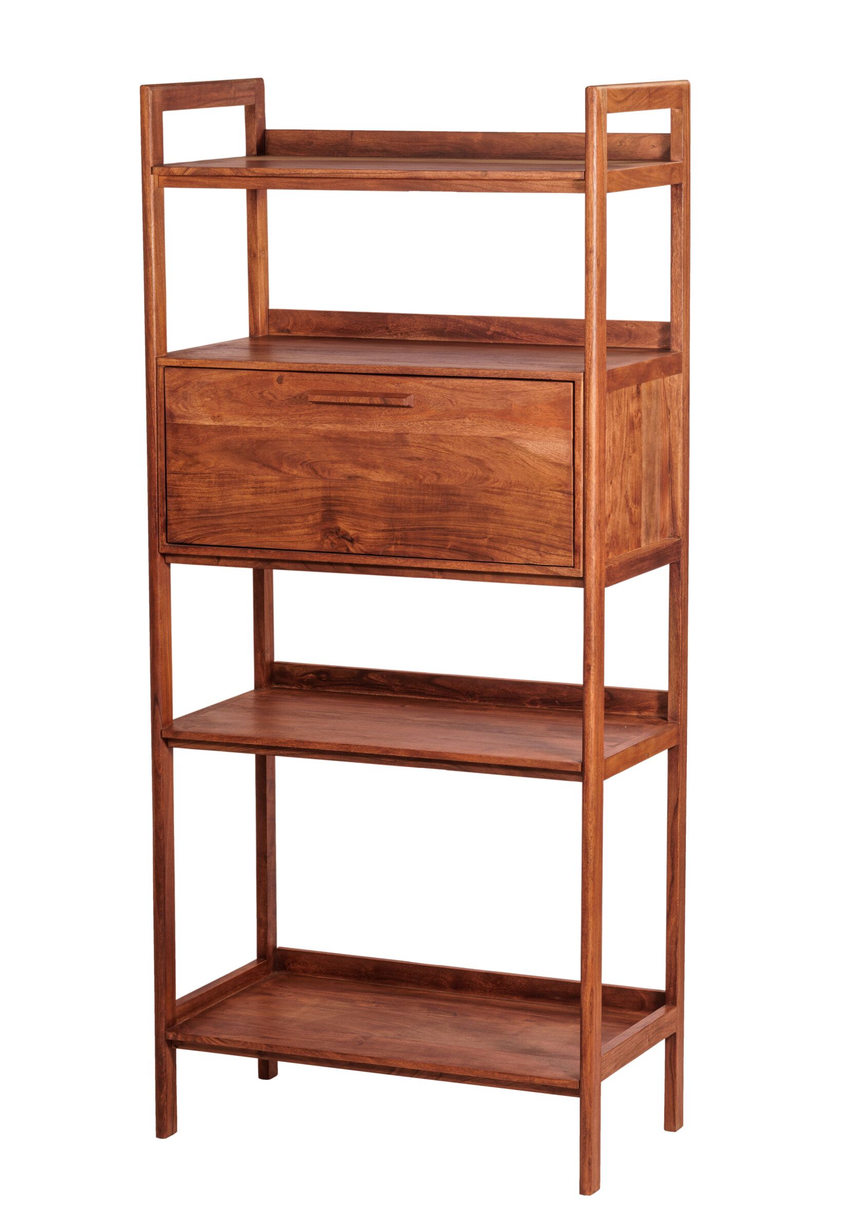 Tower Living Wandrek Falcone – massief acaciahout met deur, 200 × 90 cm