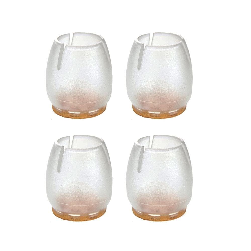 Transparante Stoeldoppen Ø 1,4 cm – Elegante Bescherming voor Elke Meubel