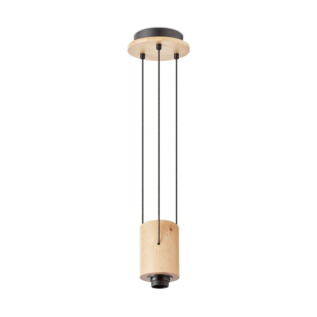 Tripe Hanglamp – Houten pendel van Home Sweet Home