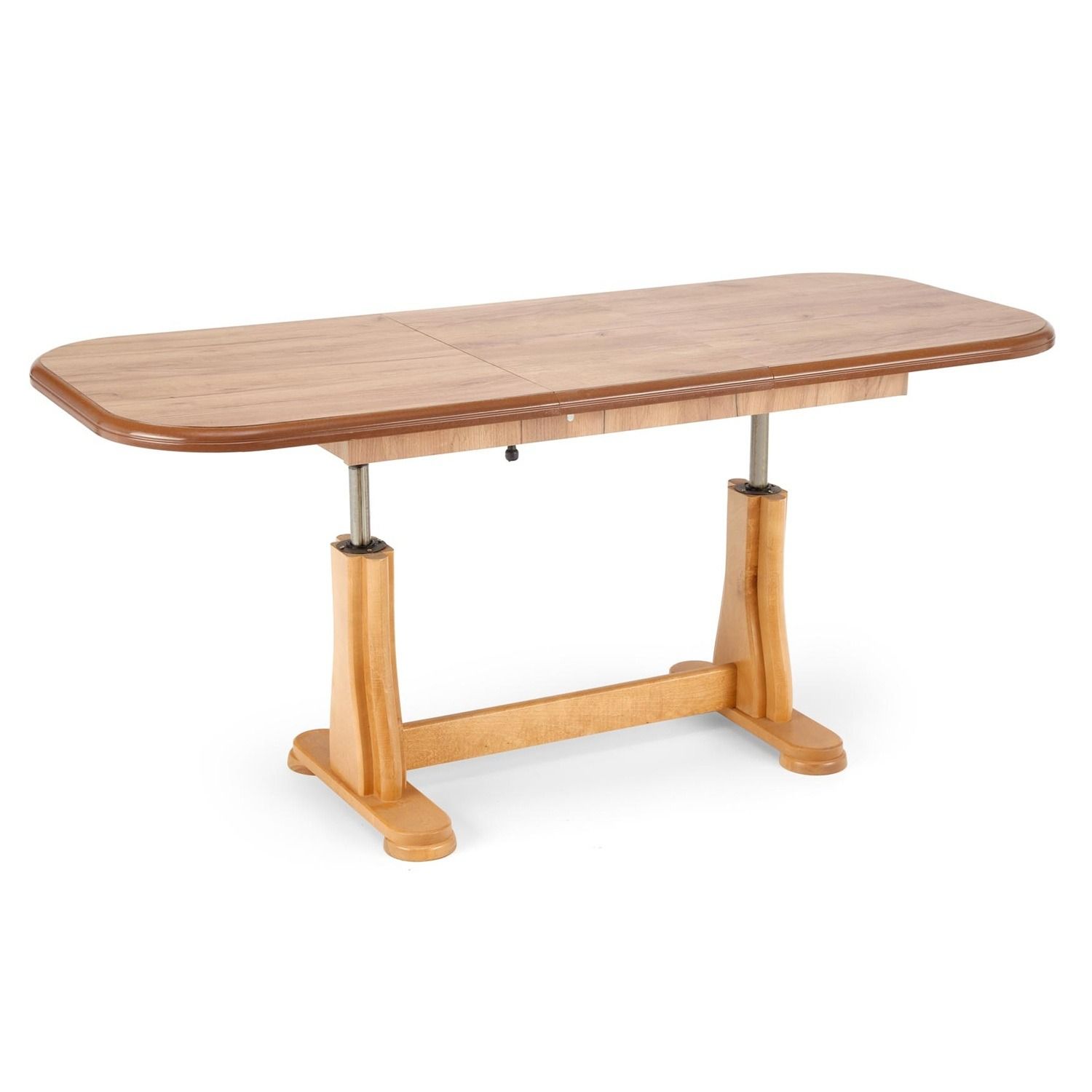 Tymon Uitschuifbare Salontafel – Ambachtelijk Eiken, 125‑164 cm