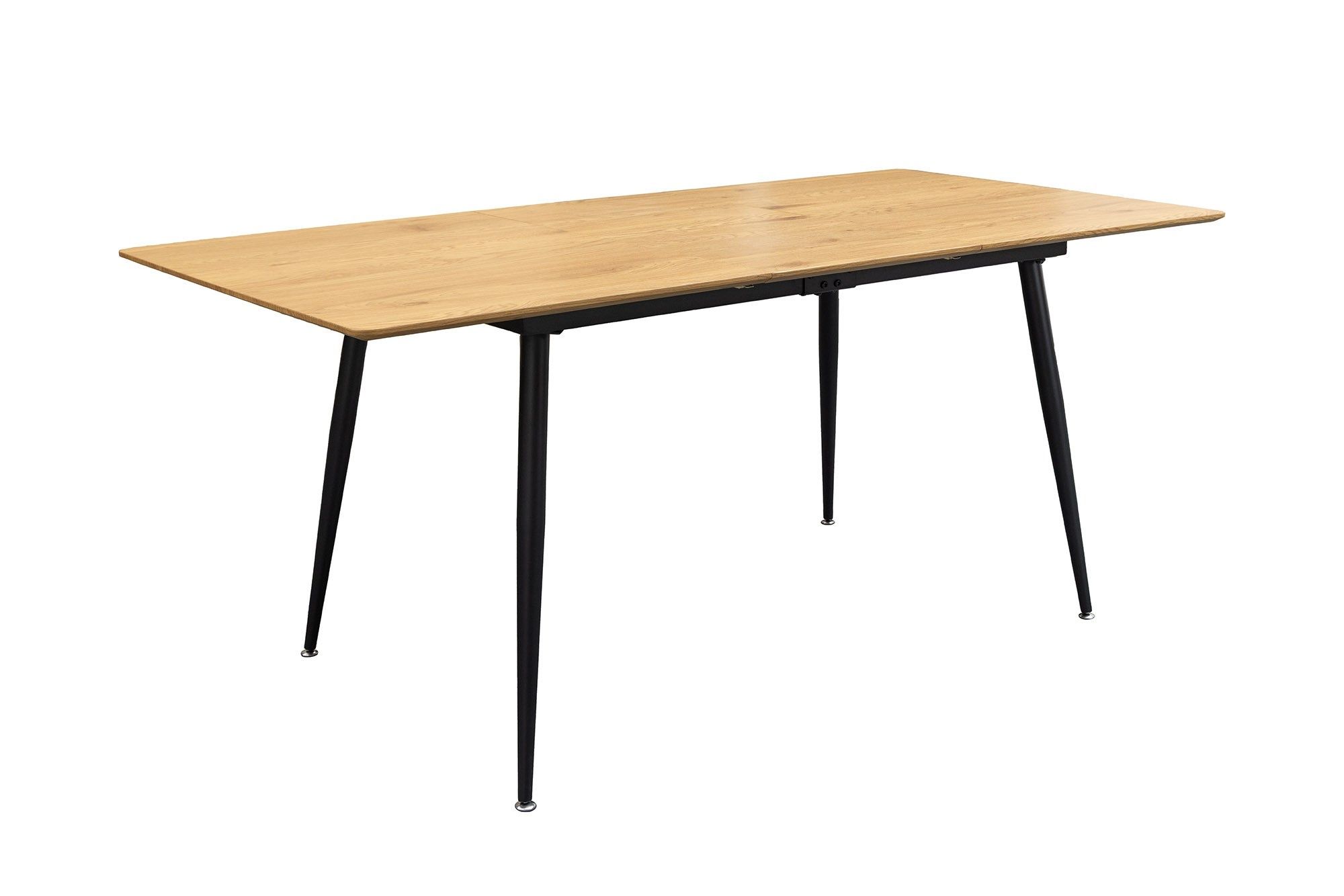 Uitschuifbare eettafel Apartment – Natuurlijke wild eikenlook, 120‑160 cm