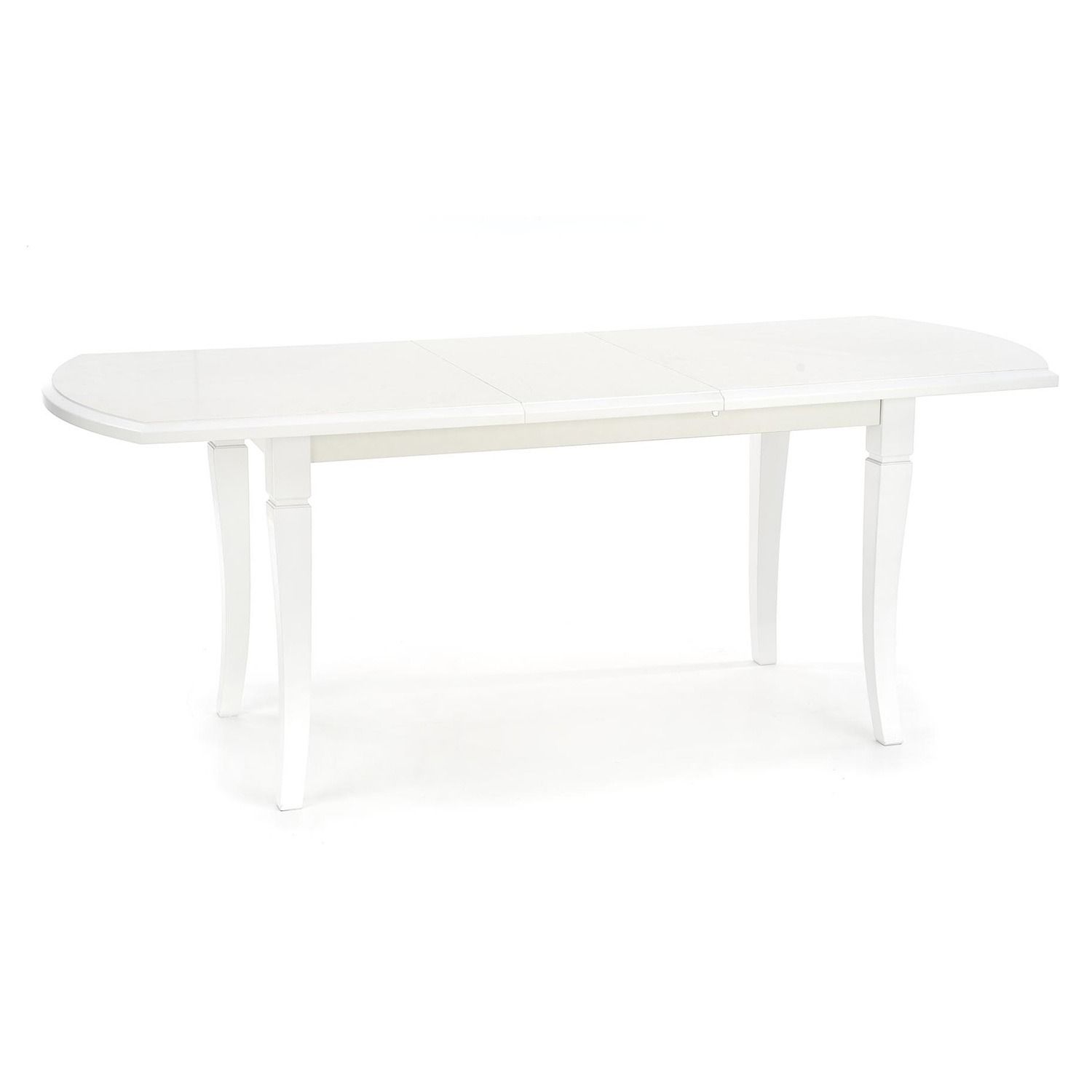 Uitschuifbare eettafel Fryderyk – stijlvol en functioneel, 160‑240 cm, mat wit