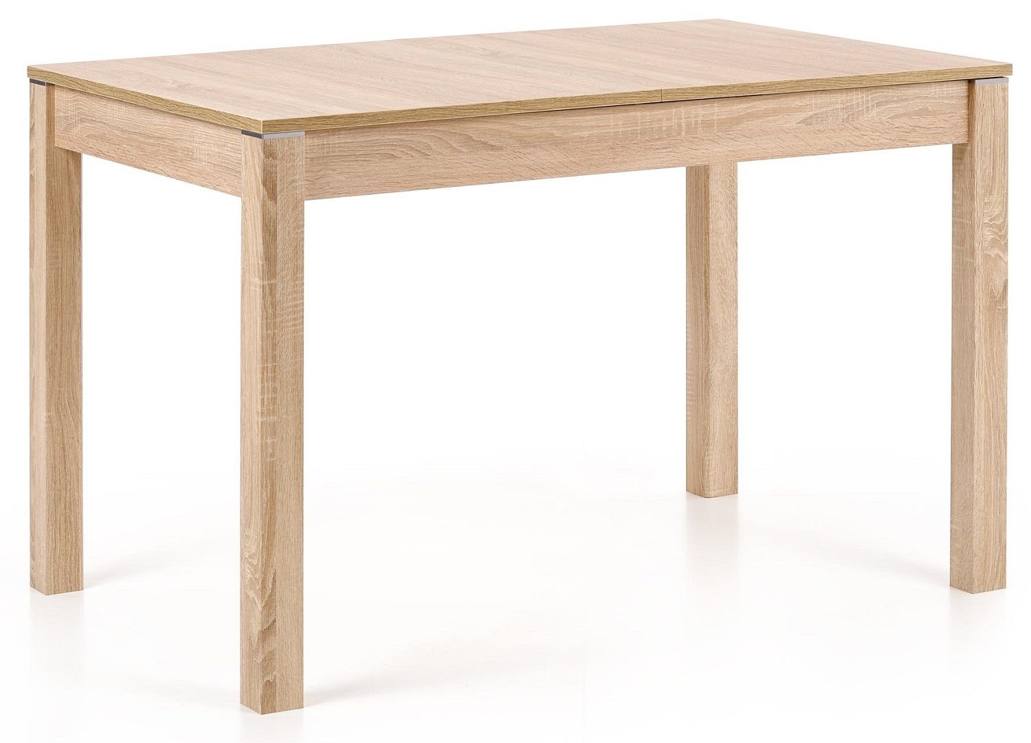 Uitschuifbare eettafel Maurycy – Elegante sonoma eiken tafel 118‑158 cm