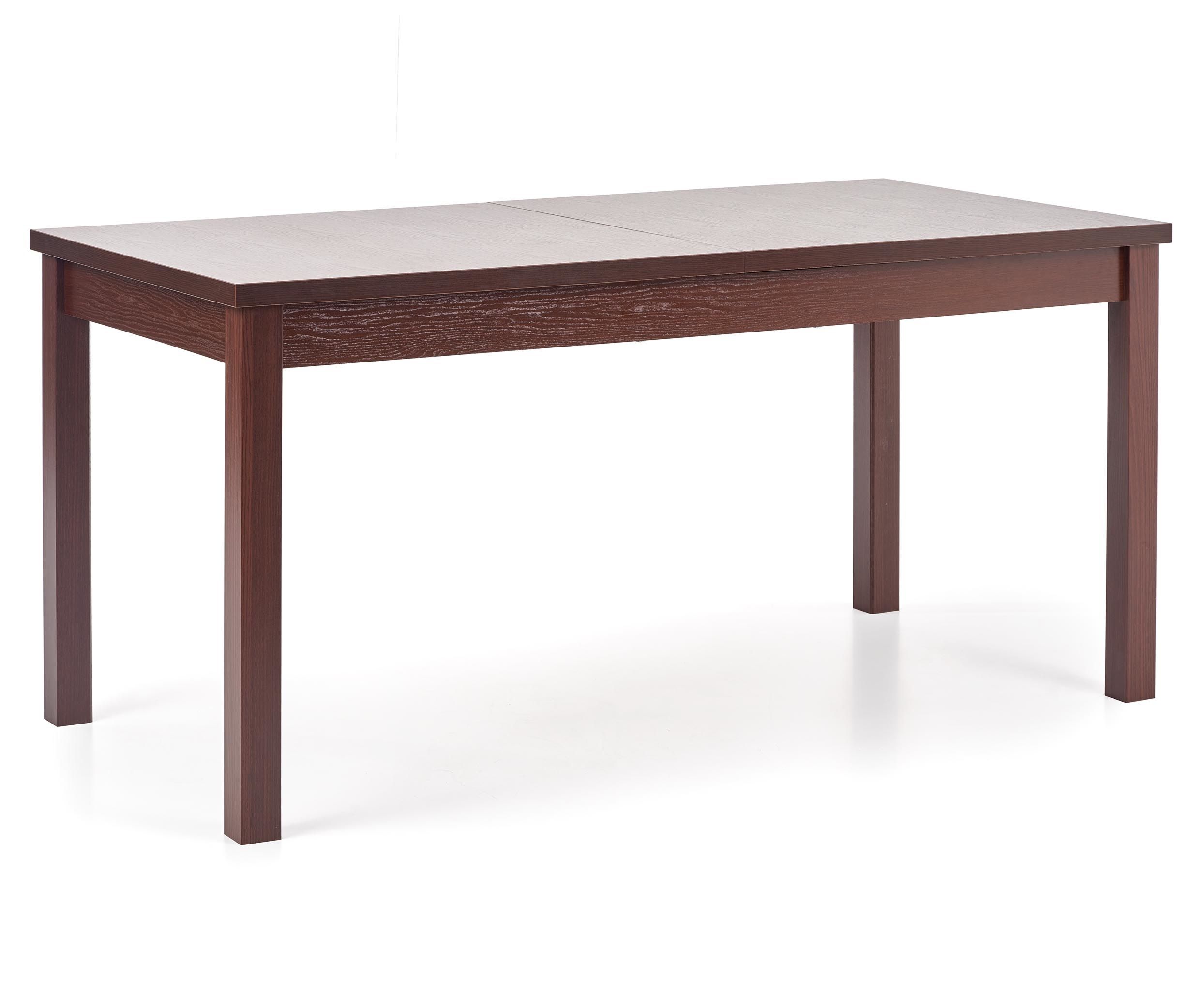 Uitschuifbare eettafel Maurycy – stijlvol walnoot, 118‑158 cm breed