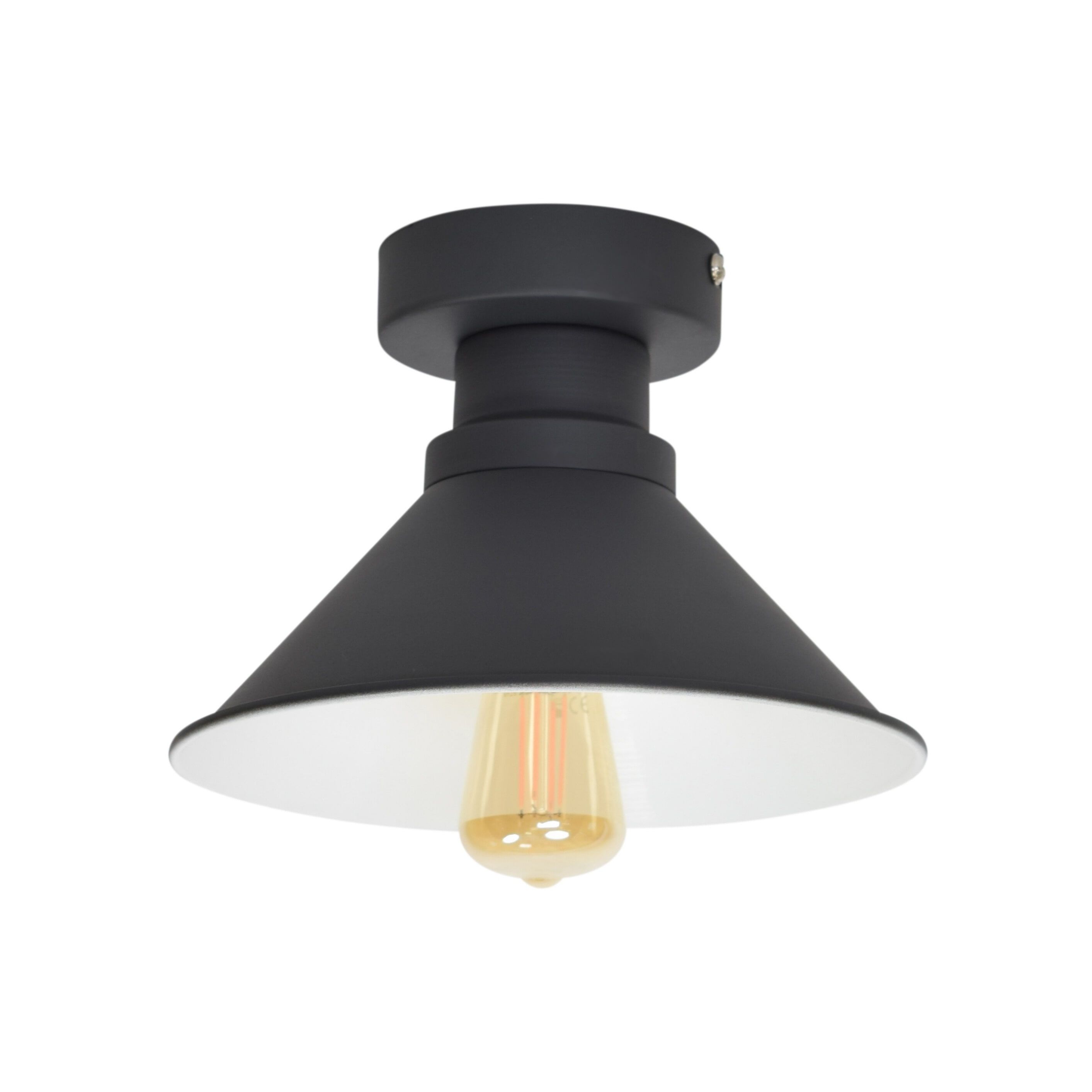 Urban Interiors plafondlamp Dock – Vintage Black, strakke sfeer voor elke ruimte