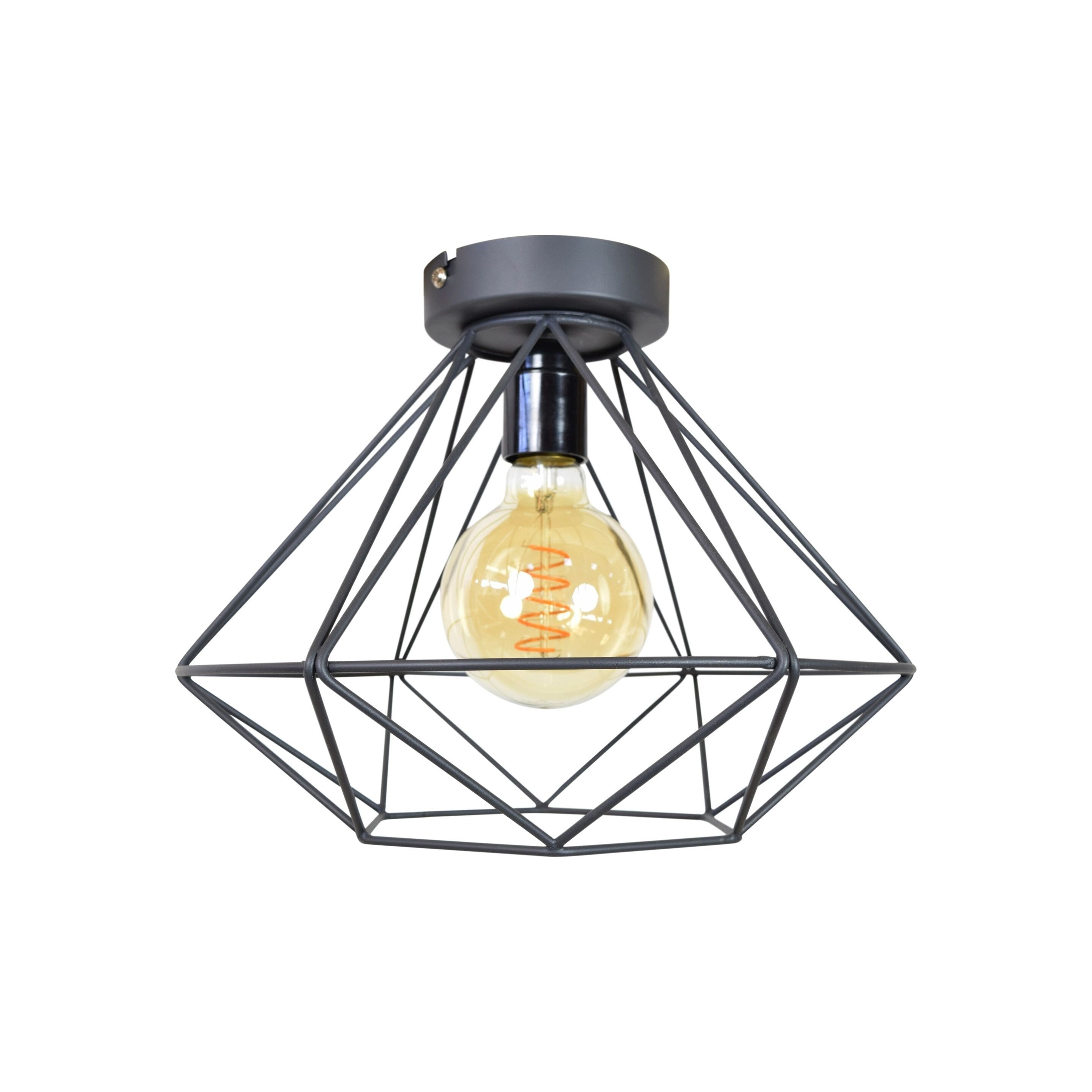 Urban Interiors Vintage Black Plafondlamp – Wire Ø33 cm