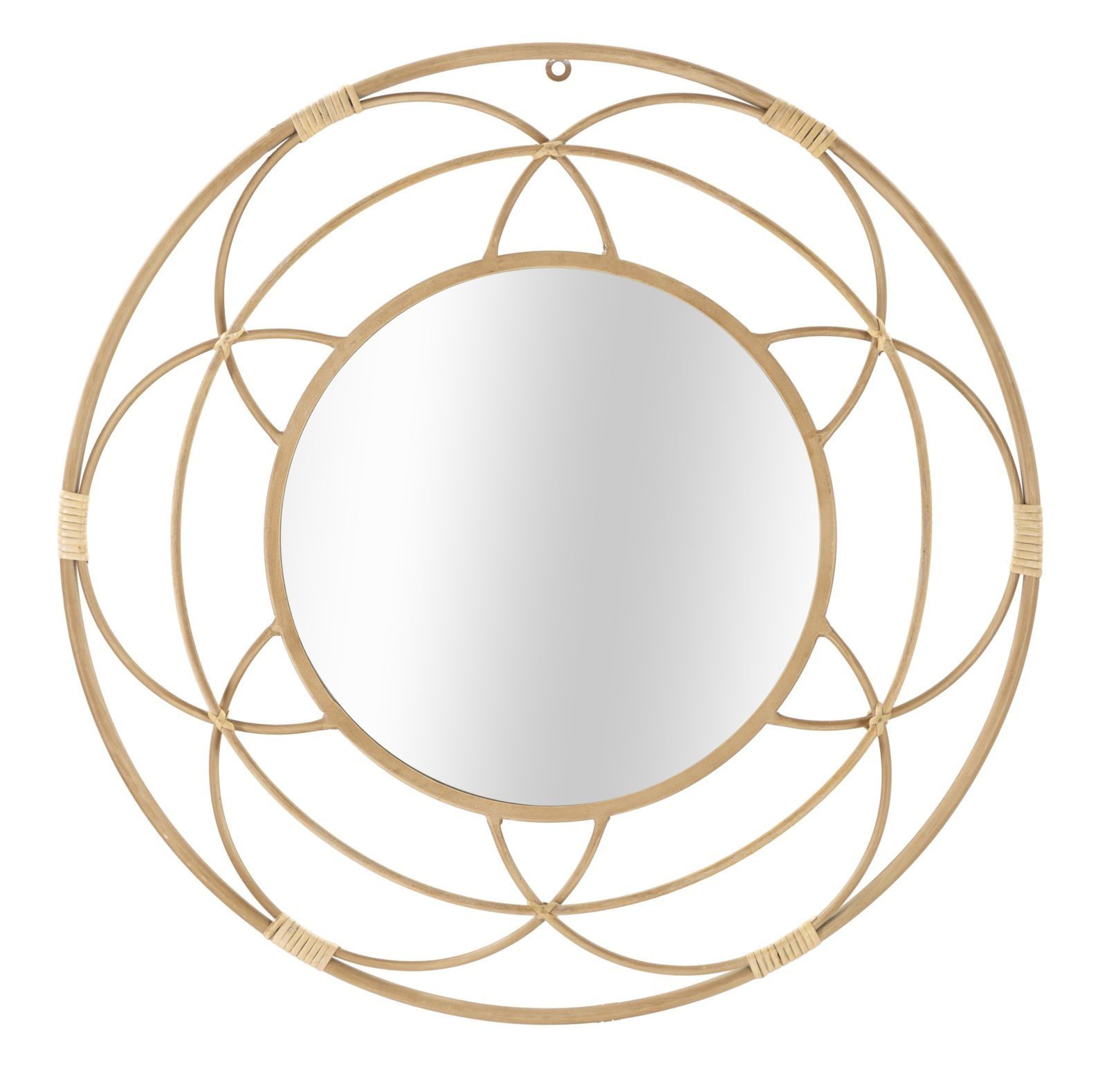 Valencia 60 cm ronde wandspiegel – slank, strak en tijdloos design