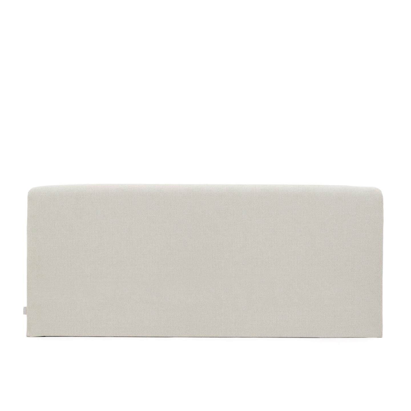 Valma Hoofdbord 180 × 200 cm – Minimalistisch Design in Pearl