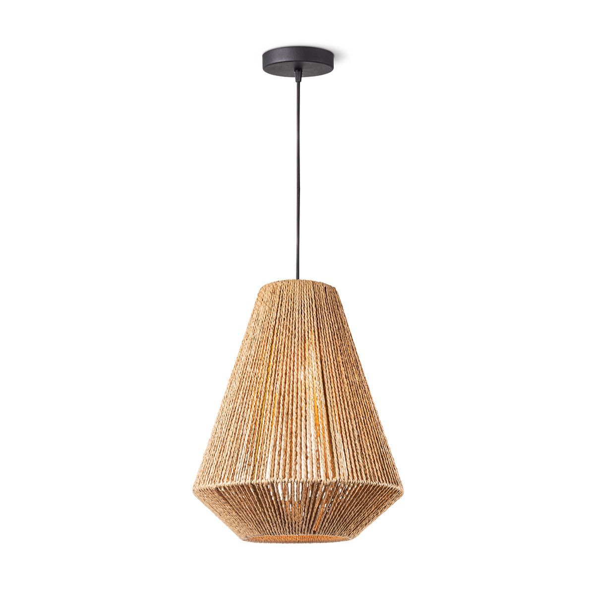 Vela Hanglamp 33 cm – Romantische Landelijke Verlichting in Beige