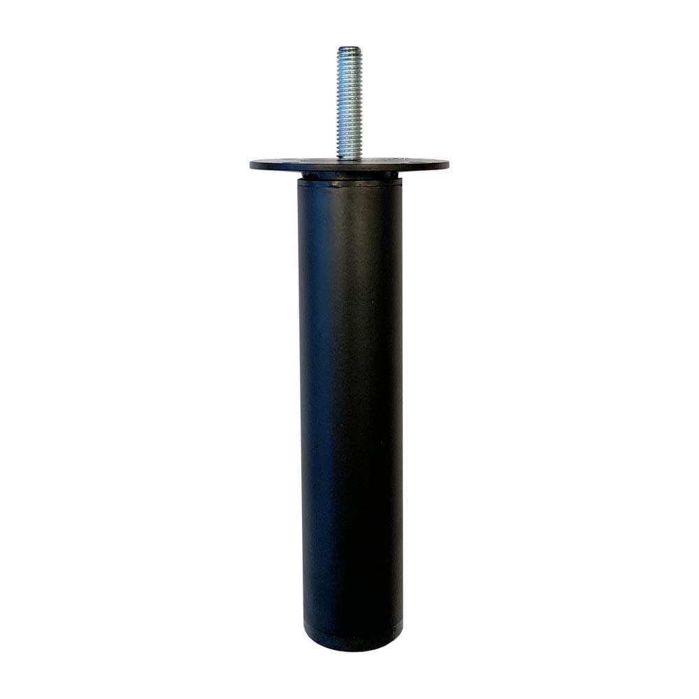 Verstelbare Stalen Meubelpoot Zwart Ø 3 cm – M8 Draadeind (14,5 cm)