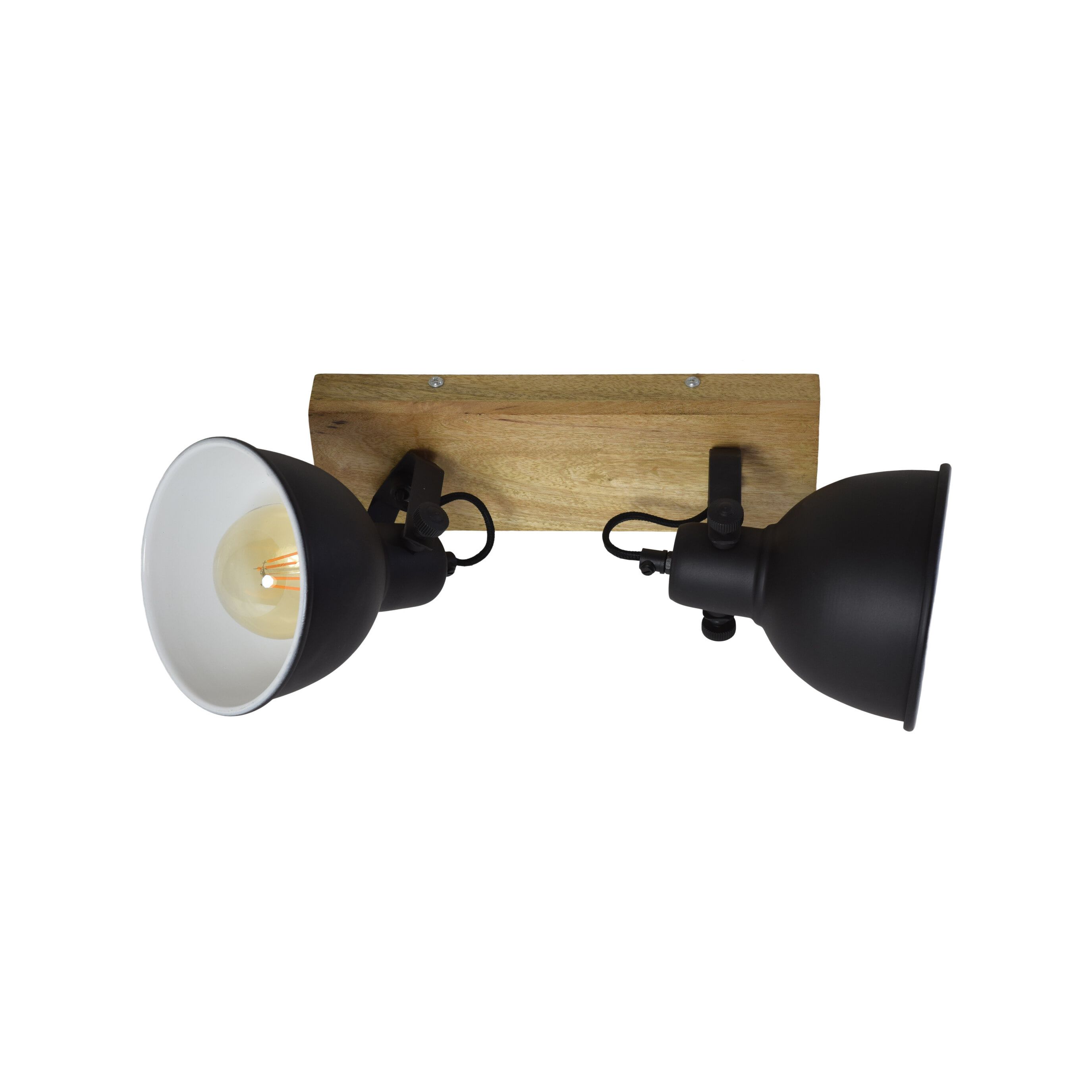 Vintage Black Woody Double plafondspot – Urban Interiors