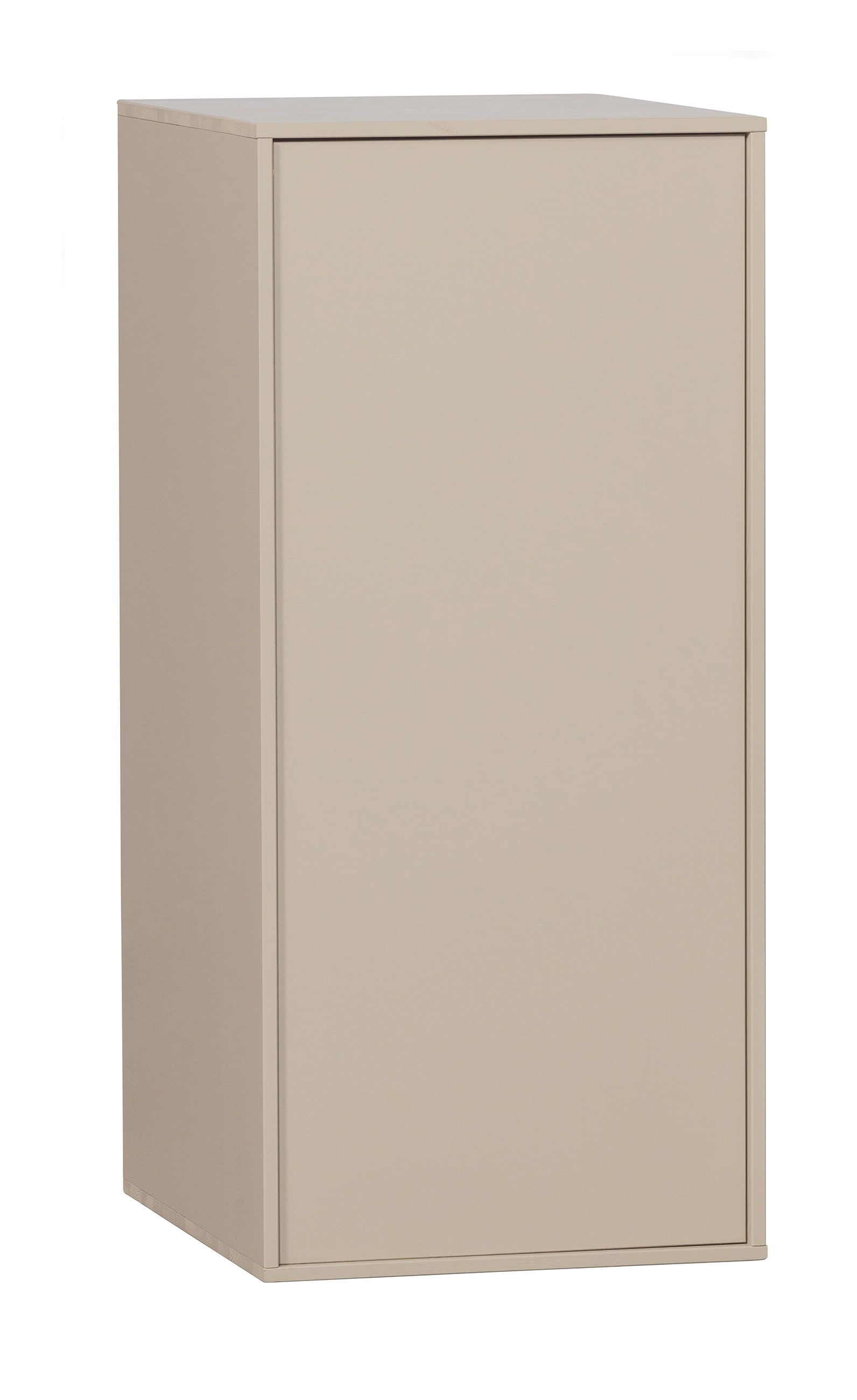 vtwonen Daily Closet Single – Strakke opbergkast in dakargrau (110 × 50 cm)