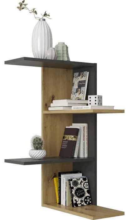 Wandplank Haarlem 78 cm – Eenvoudige elegantie in eiken‑matera