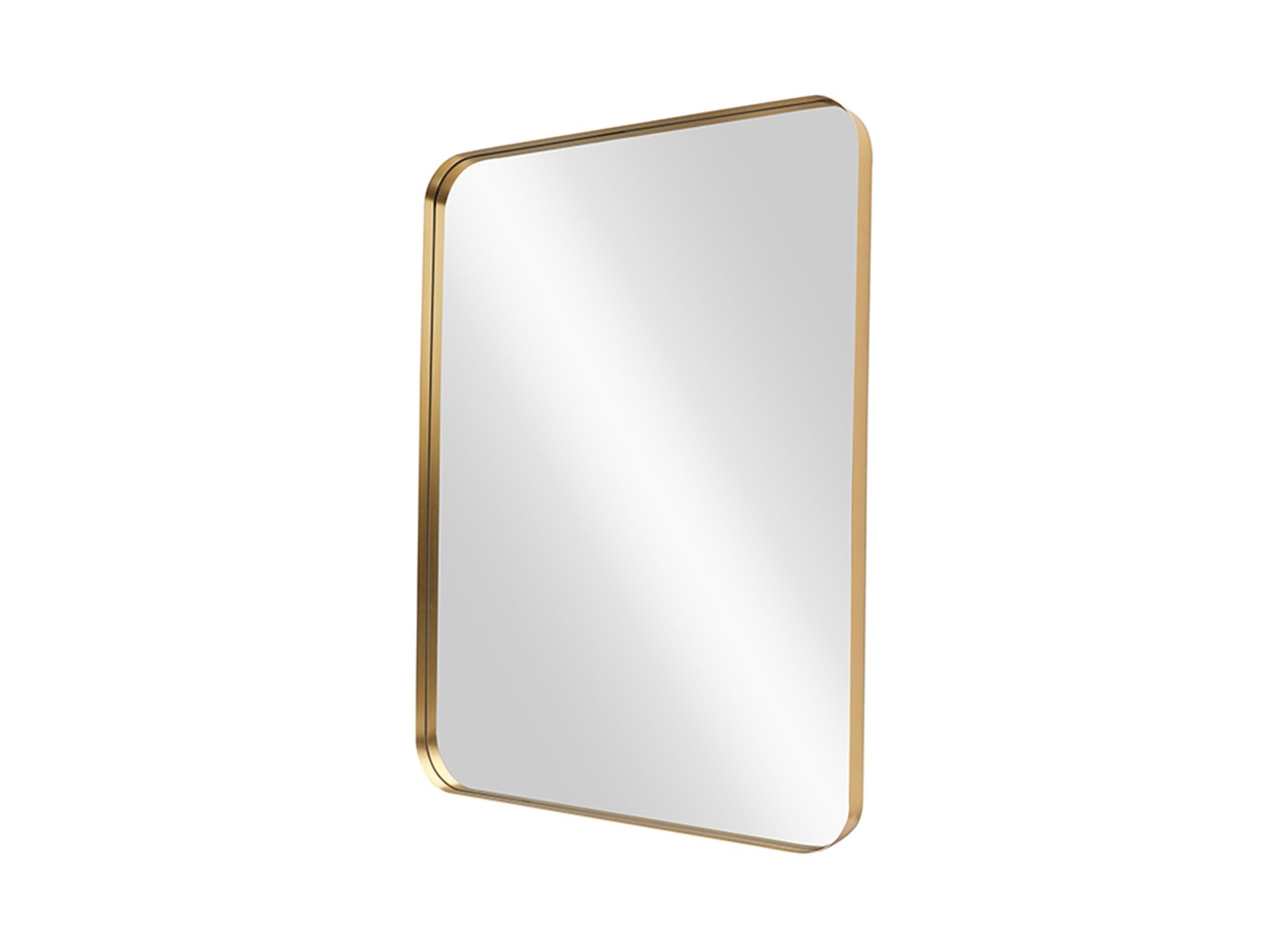 Wandspiegel AMSTERDAM 100 cm – Luxe aluminium goud van Invicta Interior