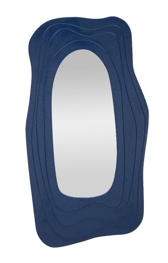 Wandspiegel DAFNE Blauw – Elegante Vormgeving voor Moderne Interieurs