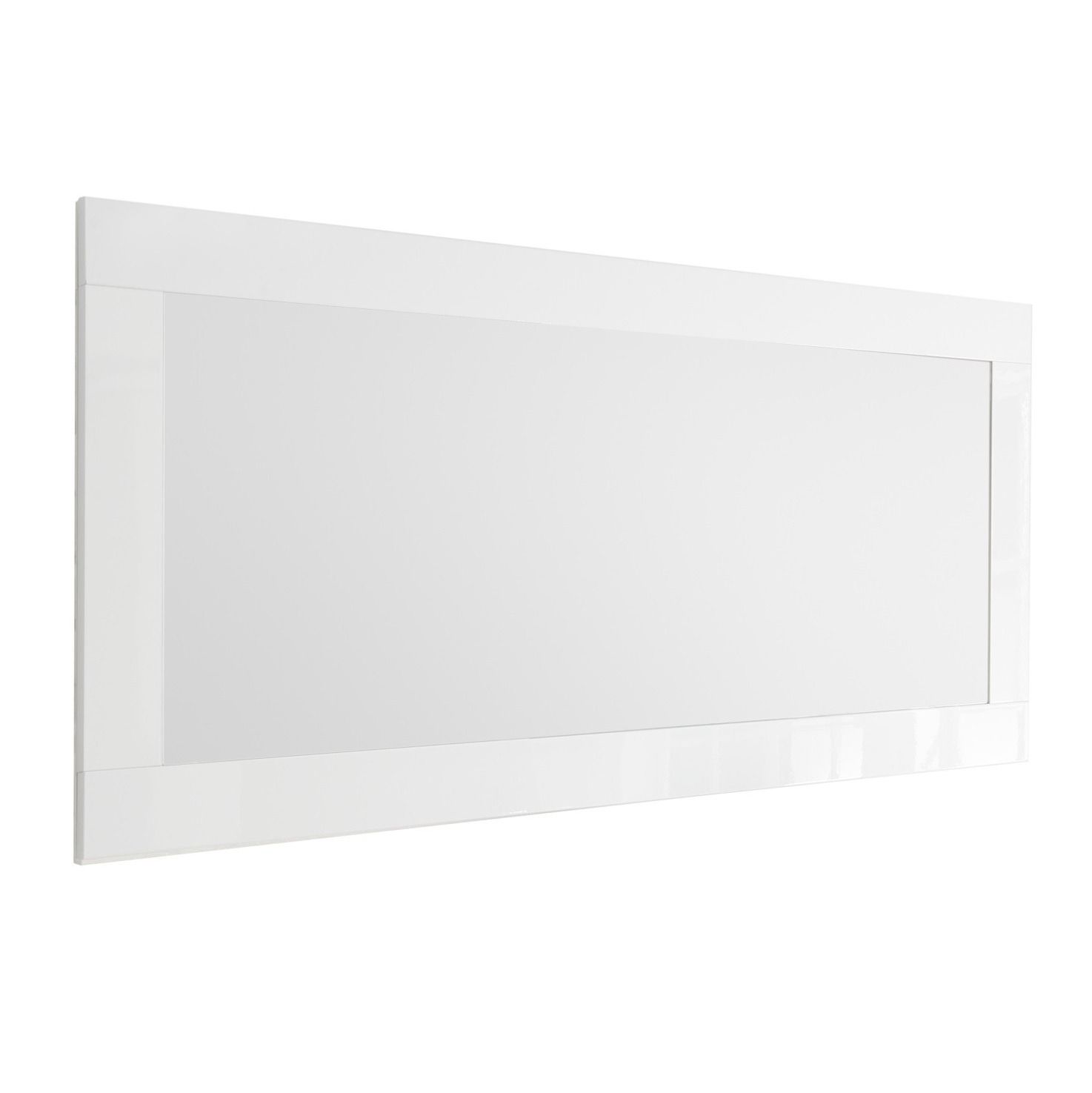 Wandspiegel Urbino 170 cm – Strakke reflectie in hoogglans wit