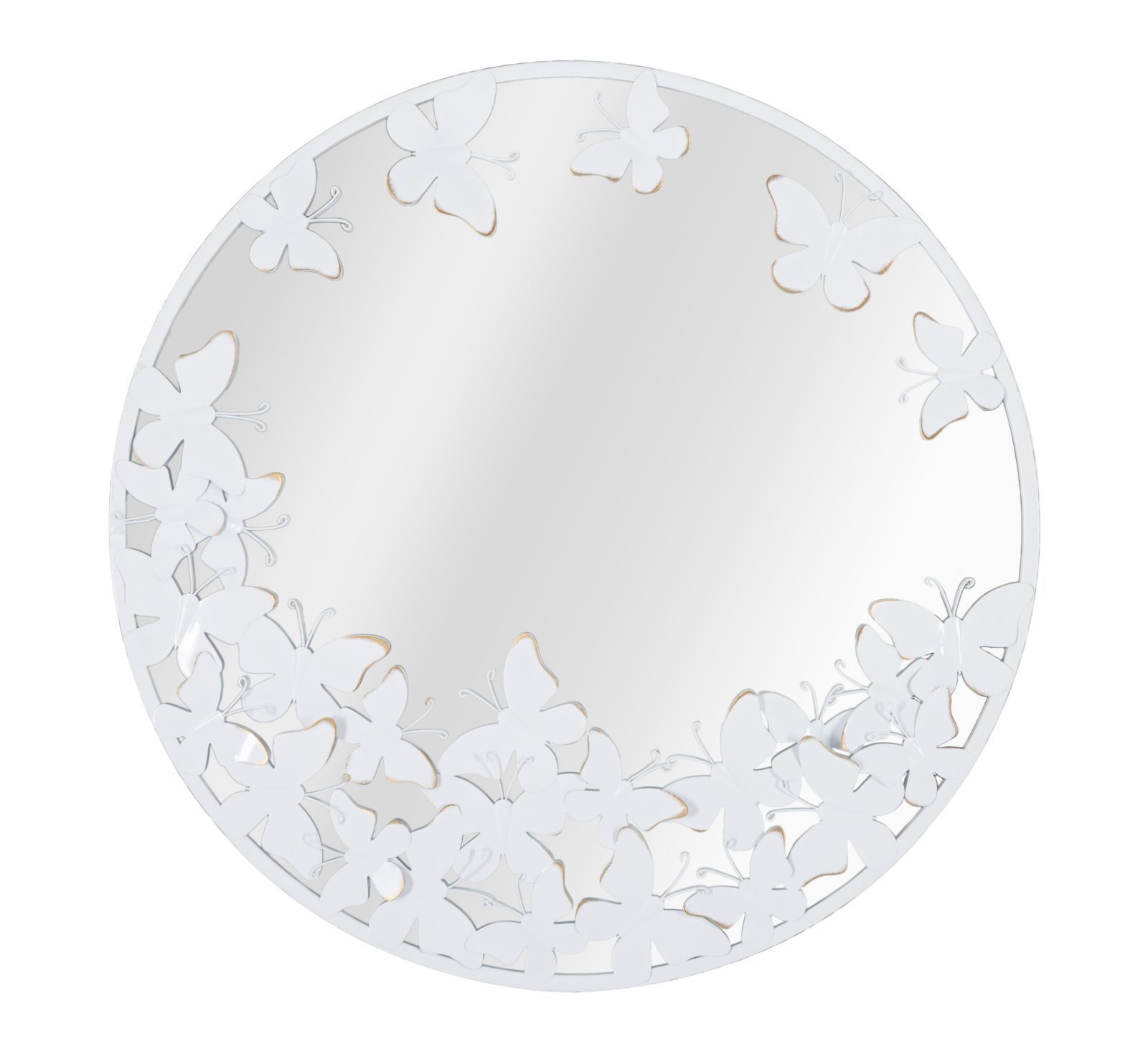 Wandspiegel Wit Vlinder – Elegante Touch voor Elk Interieur